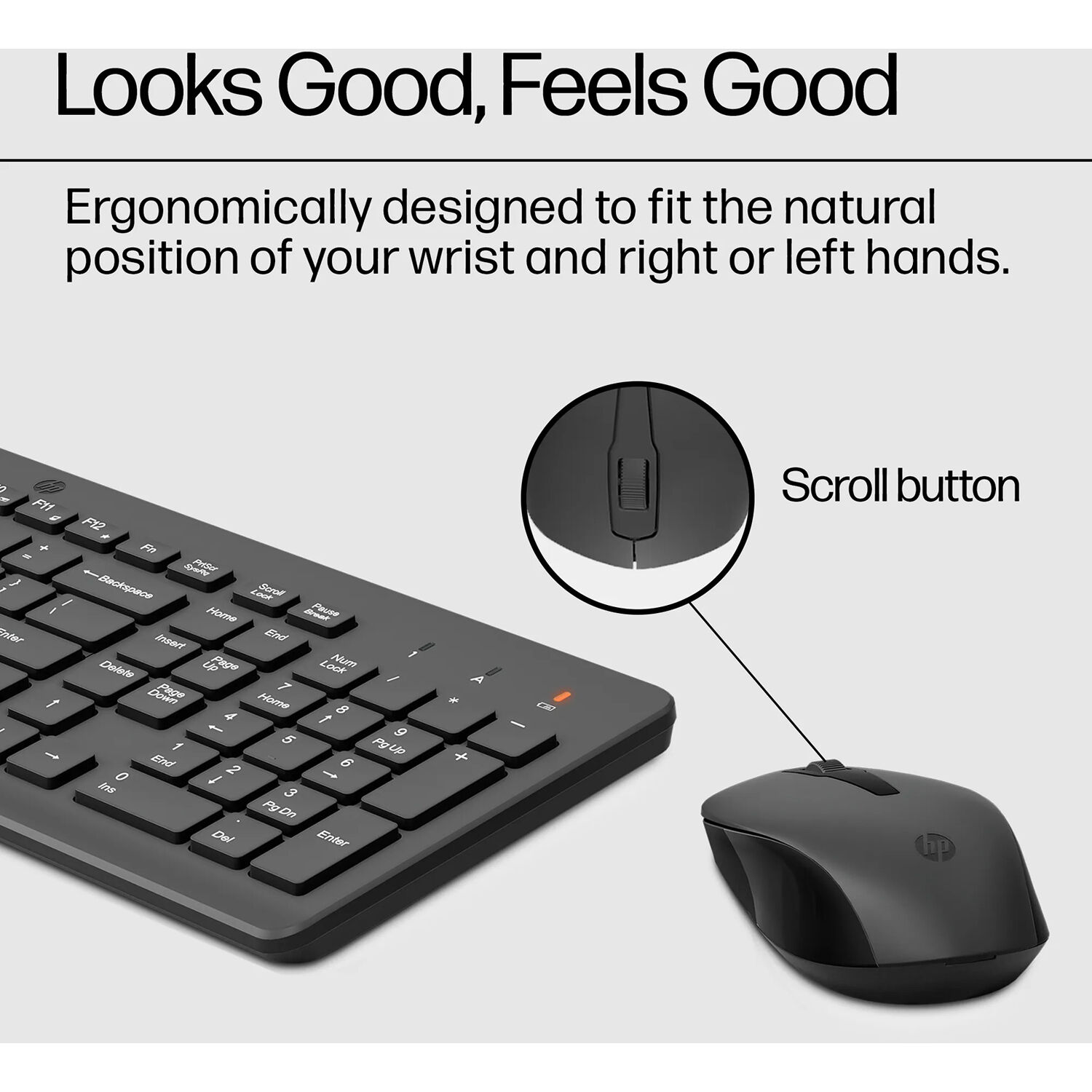 HP 330 WL Mse/KB Combo wireless keyboard and mouse set for PC with CAN/ENG localization — view 6