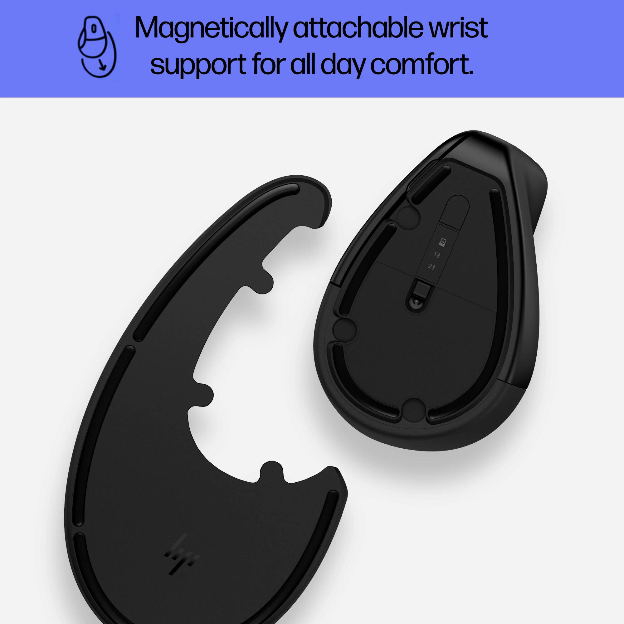 HP 925 Ergo VRTCL wireless vertical mouse for ergonomic desktop use — view 12