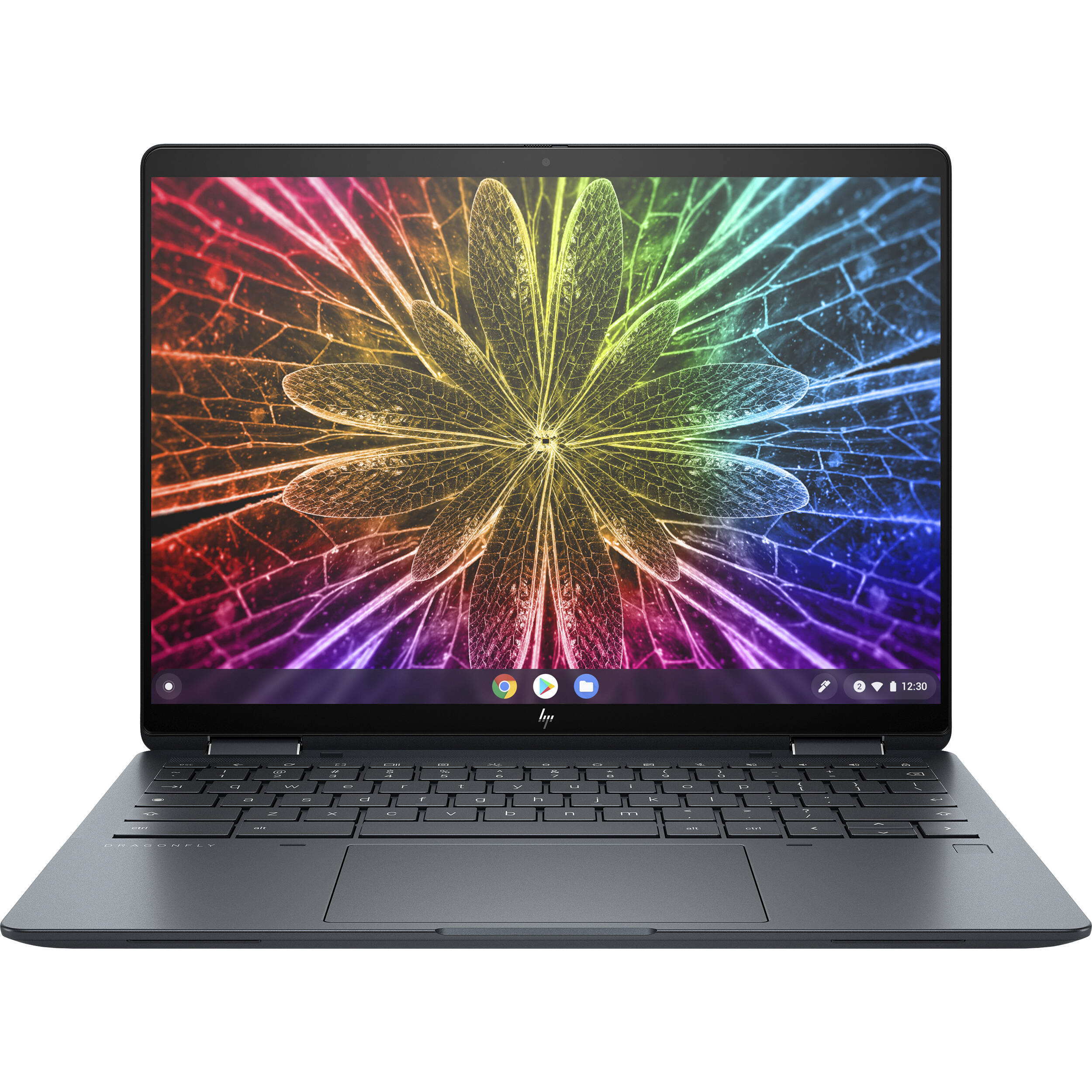HP Elite Dragonfly Chromebook Enterprise touchscreen with Intel Core i7, 16GB RAM, and 13.5-inch display — view 2