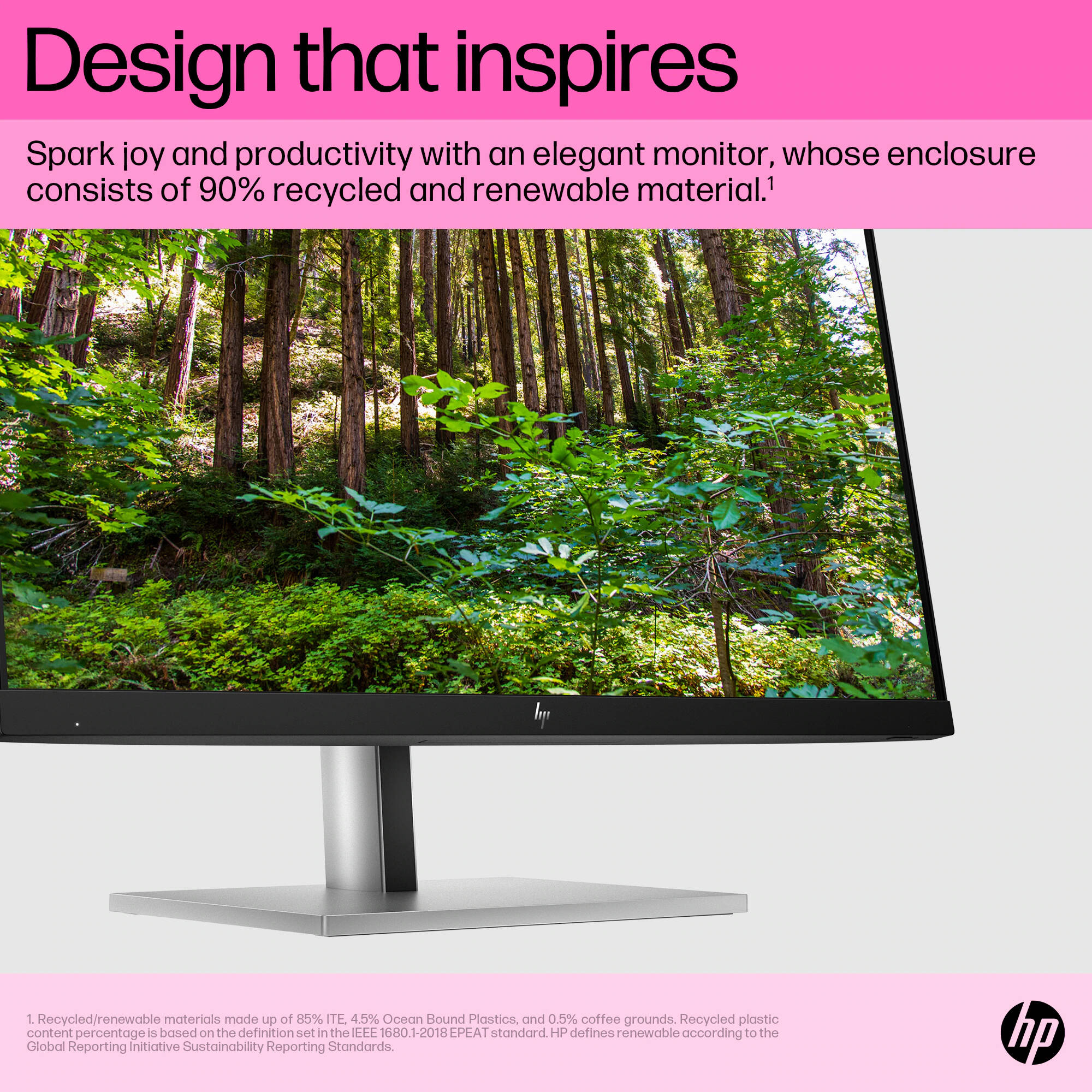 HP E24t G5 23.8-inch Full HD IPS touch monitor for business workstations — view 9
