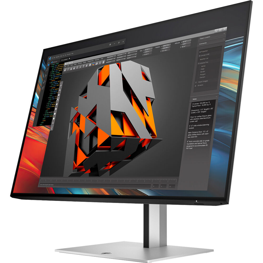 HP S7 Pro 724pn 23.8-inch WUXGA IPS monitor with USB-C and adjustable stand — view 4