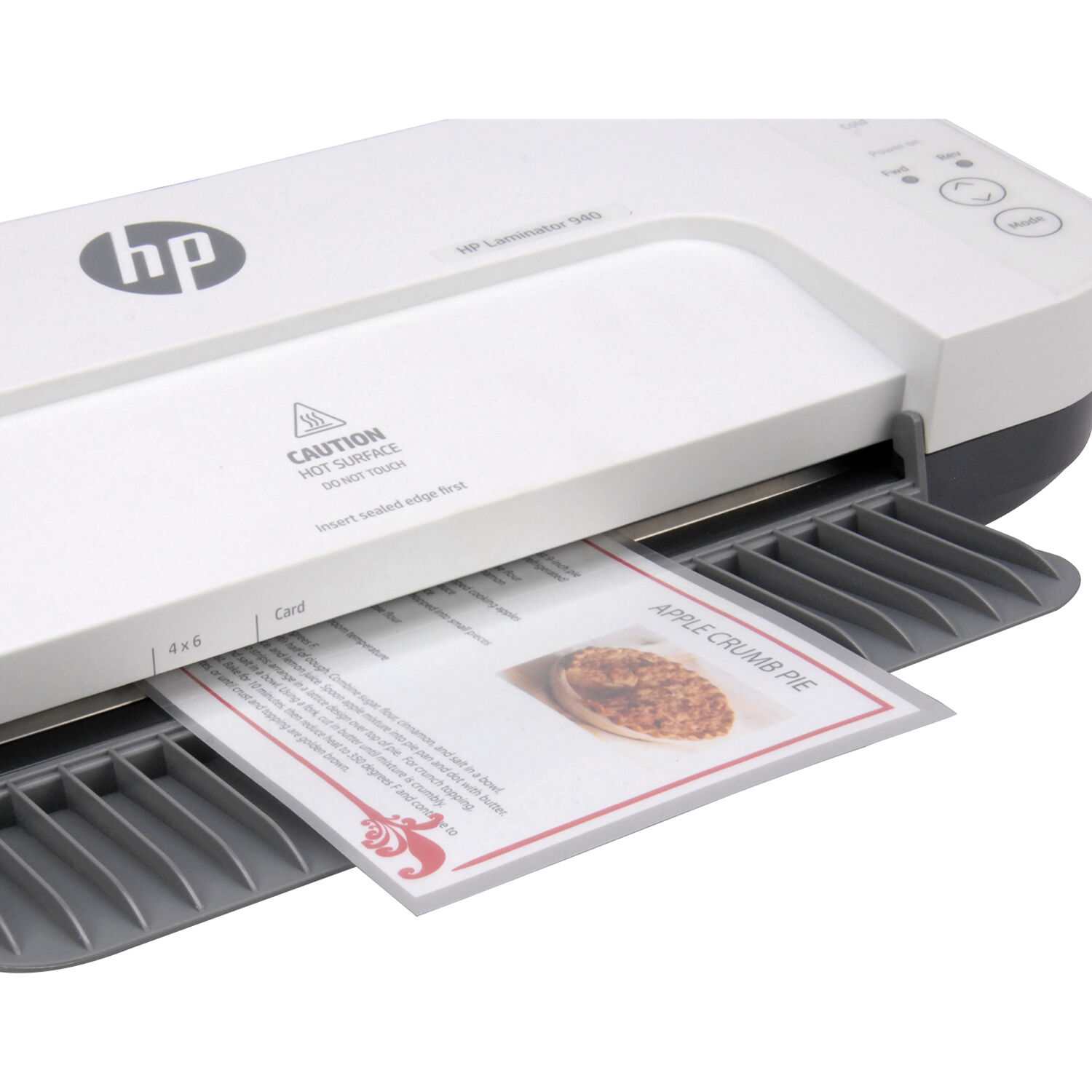 HP940 9-inch laminator with pouch starter kit, 4 rollers, hot and cold lamination — view 13