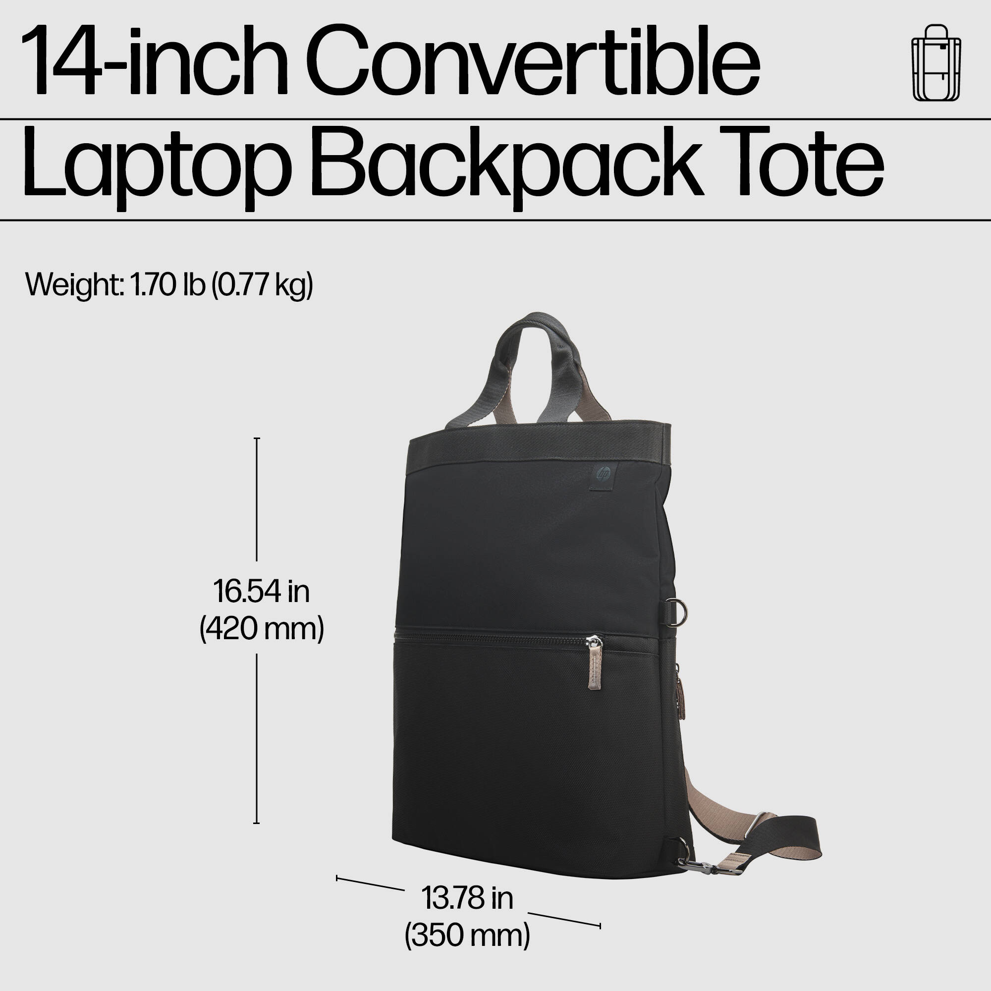 HP 14 Conv LBP Tote — view 12