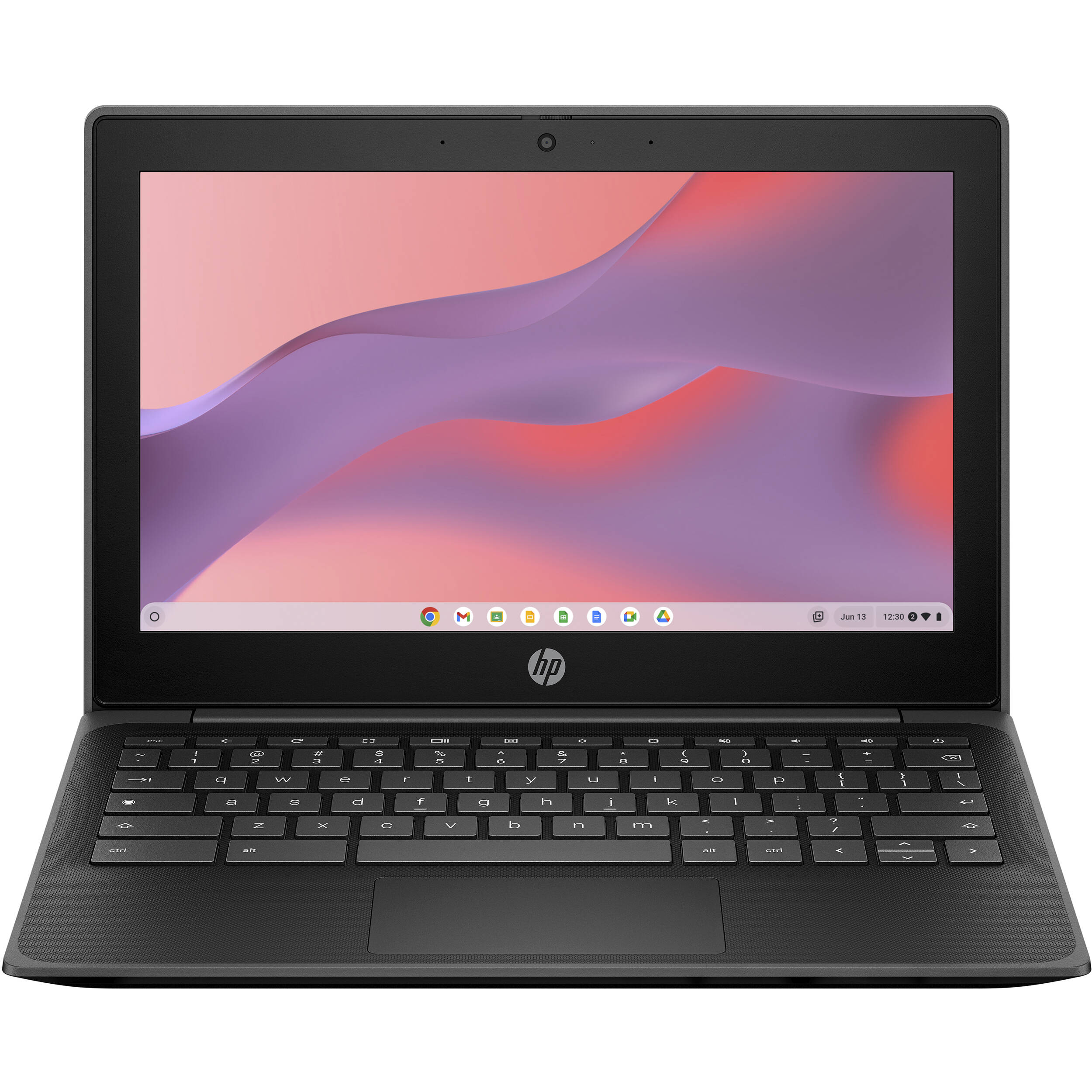 HP Fortis 11 G10 Chromebook with 11.6-inch touchscreen, Intel N100, and ChromeOS — view 2