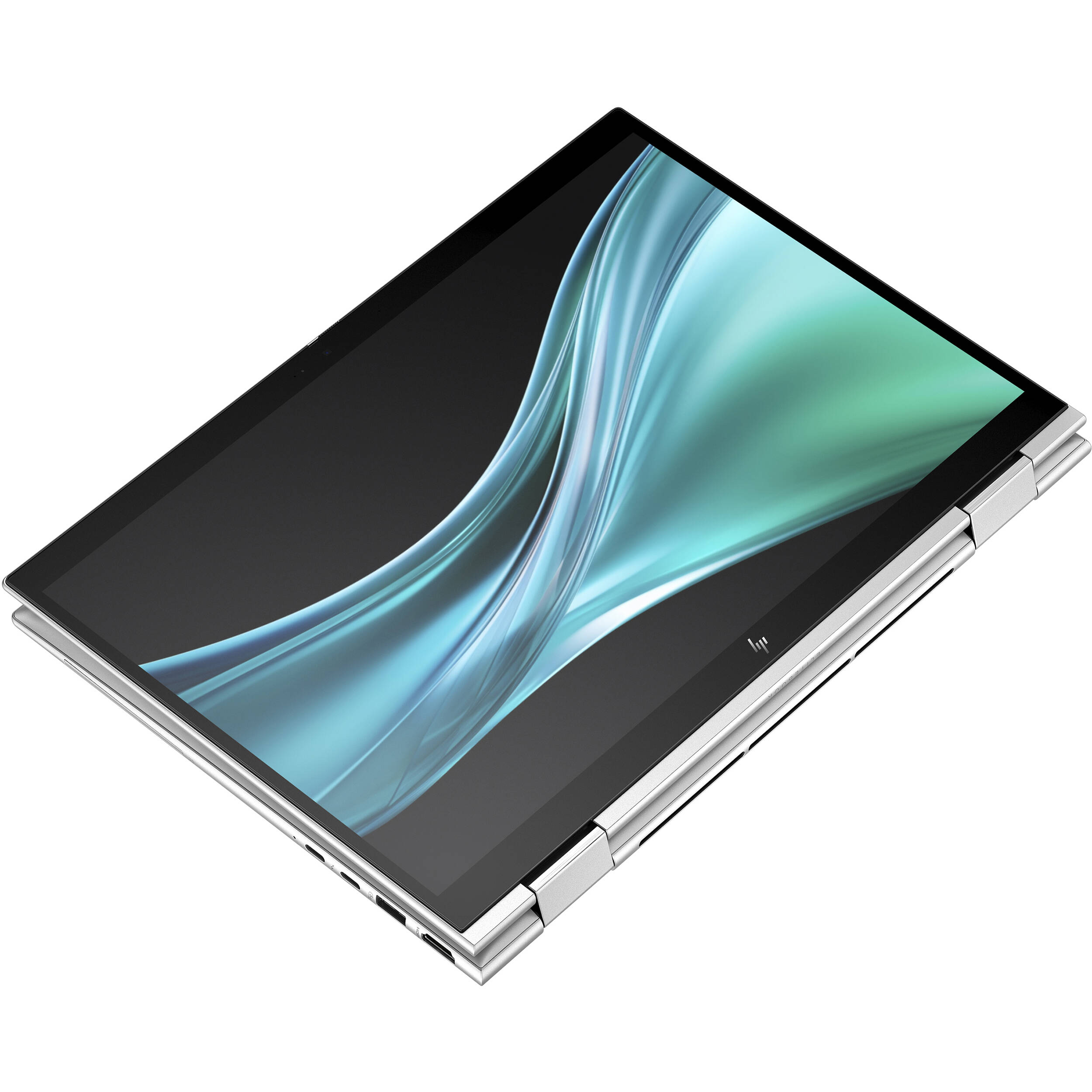 HP Elite x360 830 G11 2-in-1 laptop with 13.3-inch WUXGA touchscreen in Natural Silver — view 6