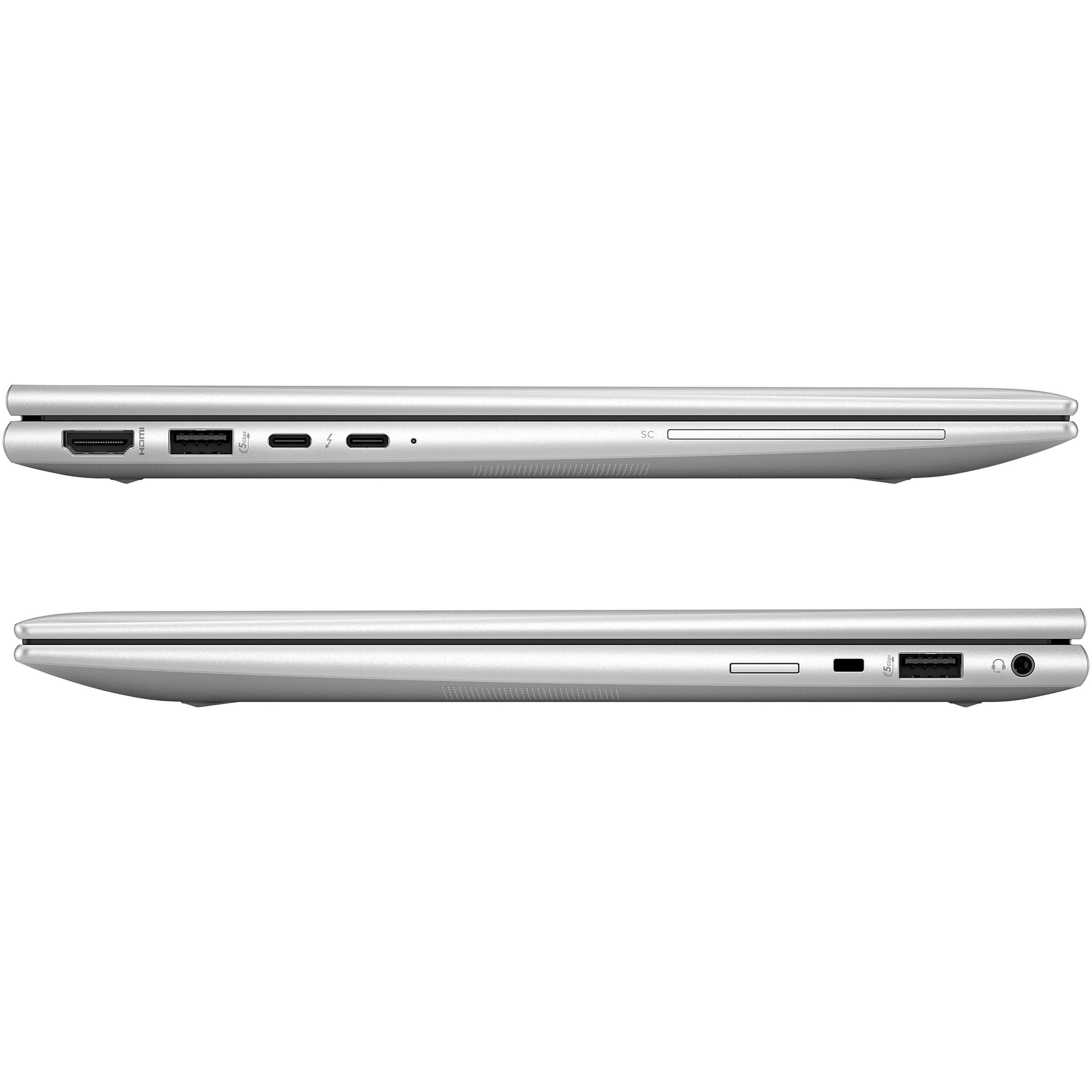 HP Elite x360 830 G11 2-in-1 laptop with 13.3-inch WUXGA touchscreen in Natural Silver — view 9
