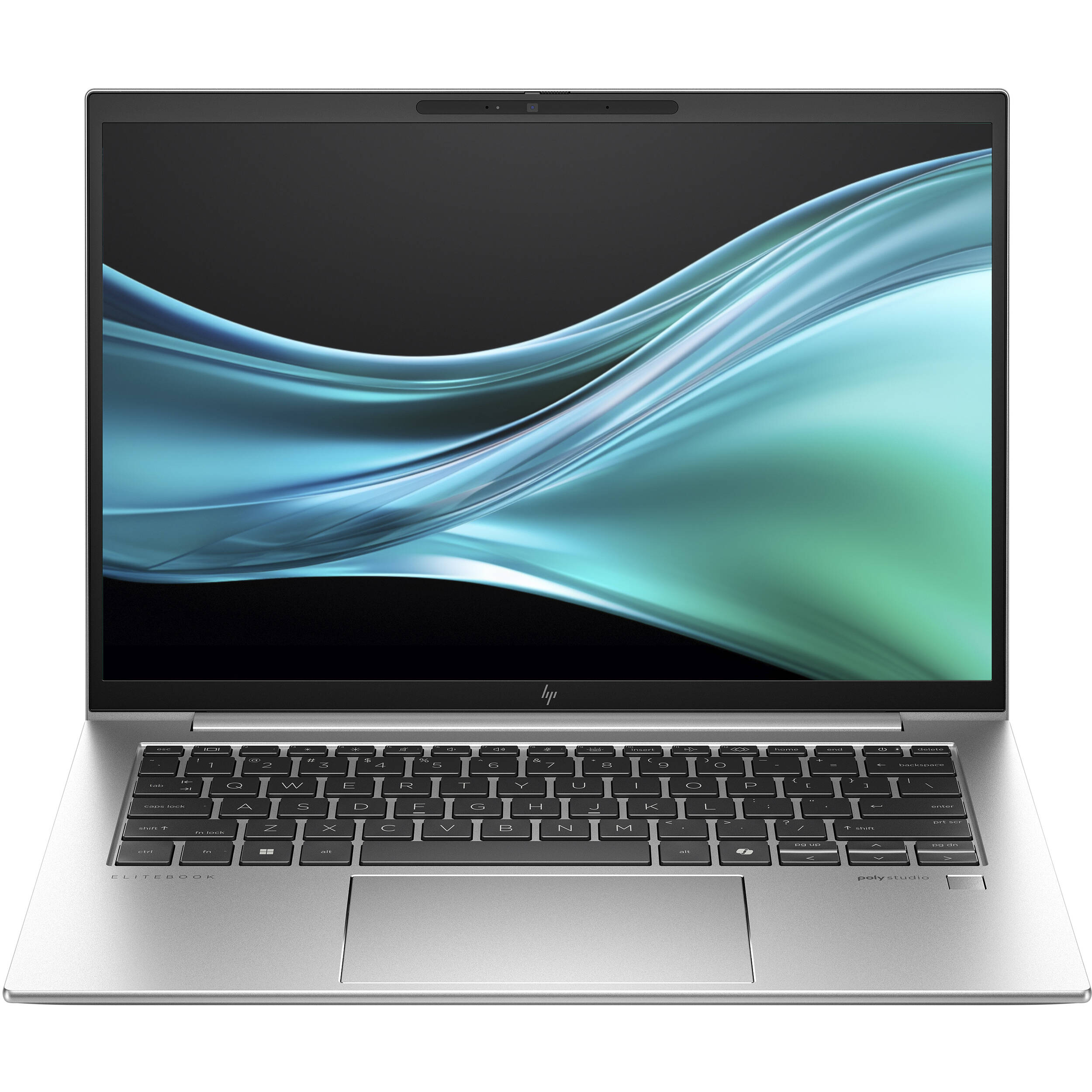 HP EB840 G11 business laptop with 14-inch WUXGA display, Intel Core Ultra 7 155U, 32 GB RAM, and 512 GB SSD — view 3