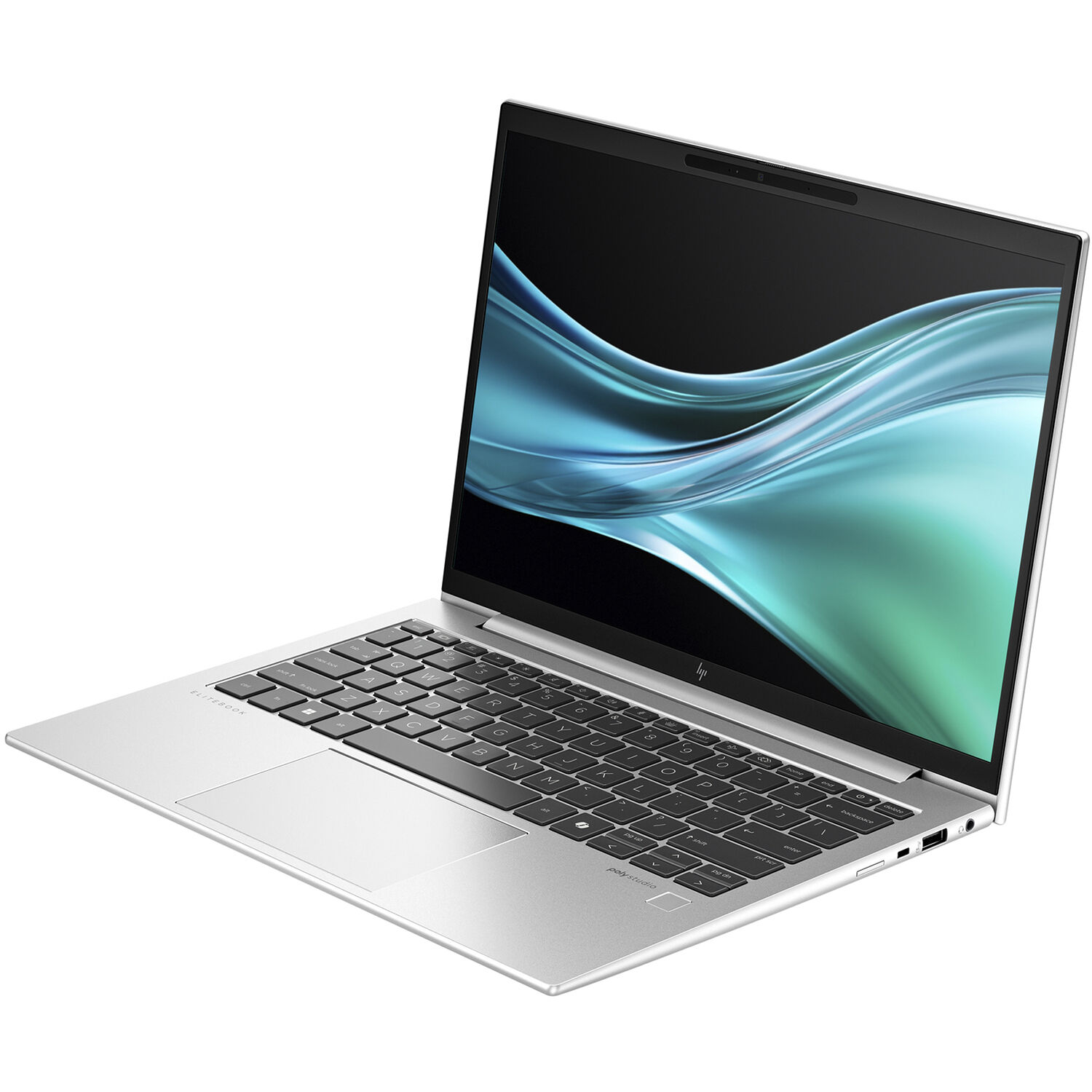 HP EliteBook 830 G11 business laptop with 13.3-inch WUXGA anti-glare display — view 3
