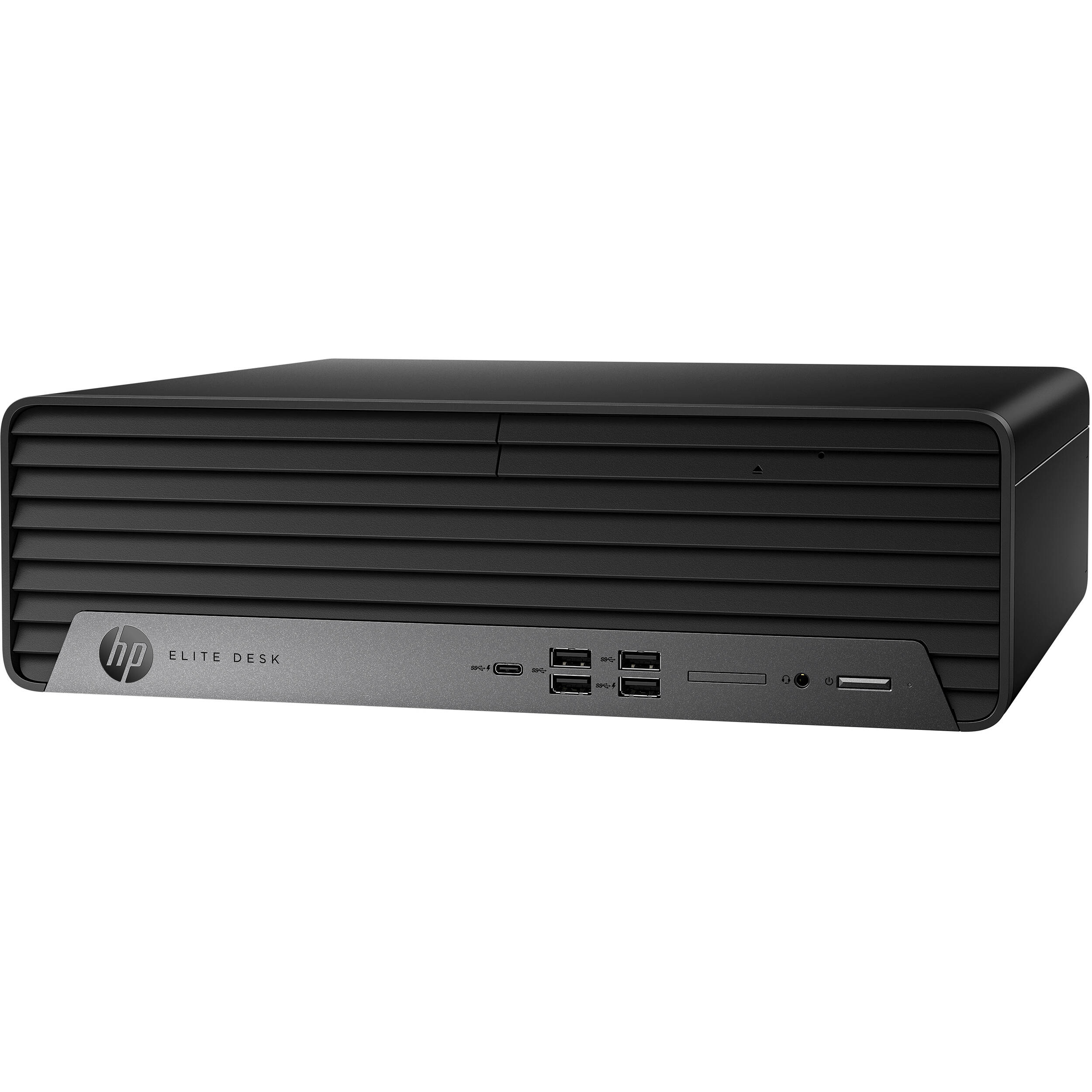 HP Elite SFF 805 G9 business desktop with Ryzen 5 PRO 8600G, 16 GB DDR5, and 256 GB SSD — view 3