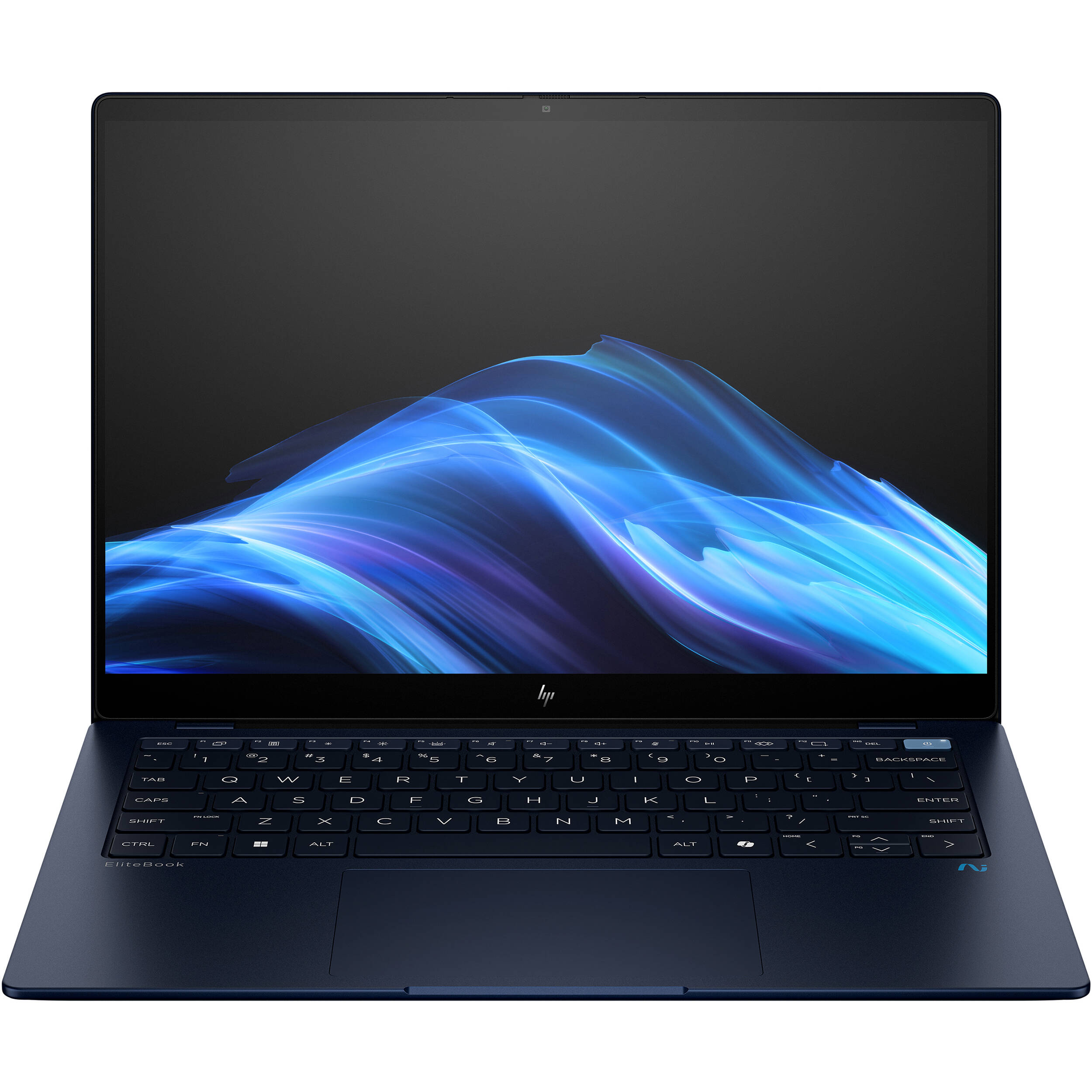 HP EliteBook Ultra G1q AI 14-inch business laptop with 2.2K touchscreen, 32 GB memory, and 1 TB SSD — view 2