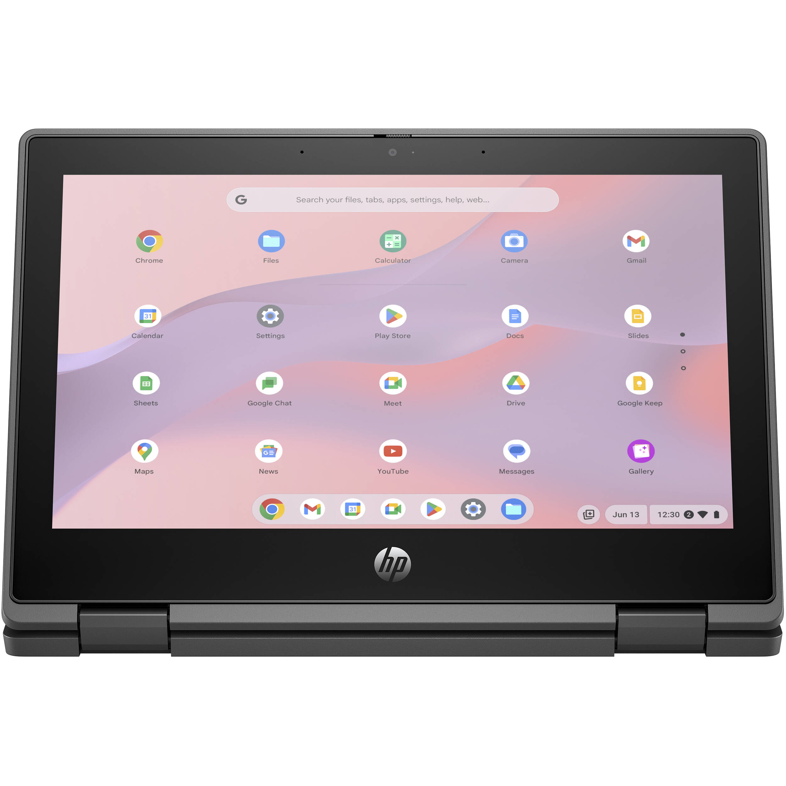 HP Fortis Flip G1i 11.6-inch Chromebook with touchscreen, Intel N150, 4 GB RAM, and 32 GB storage — view 5