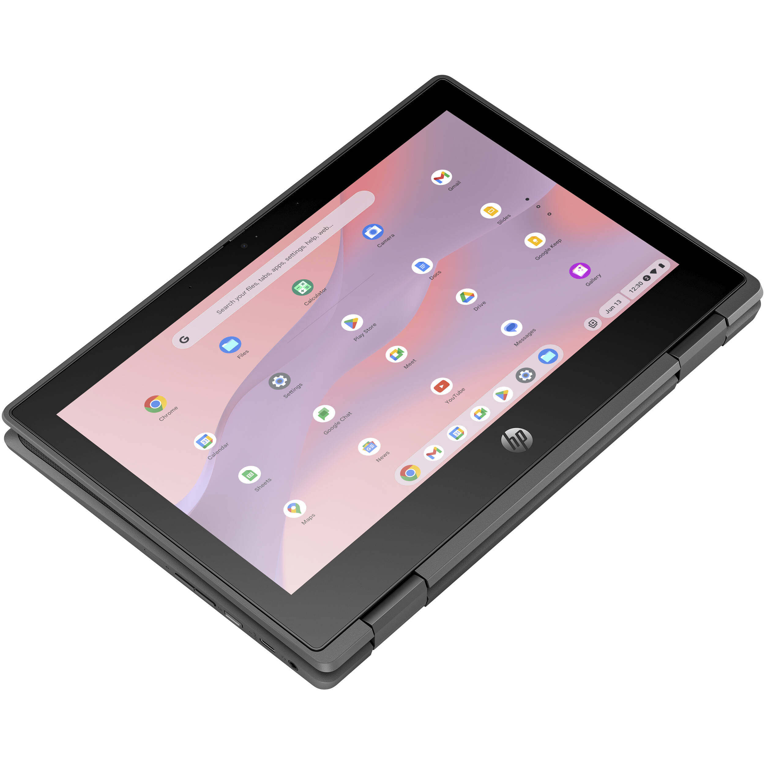 HP Fortis Flip G1i 11.6-inch Chromebook with touchscreen, Intel N150, 4 GB RAM, and 32 GB storage — view 6