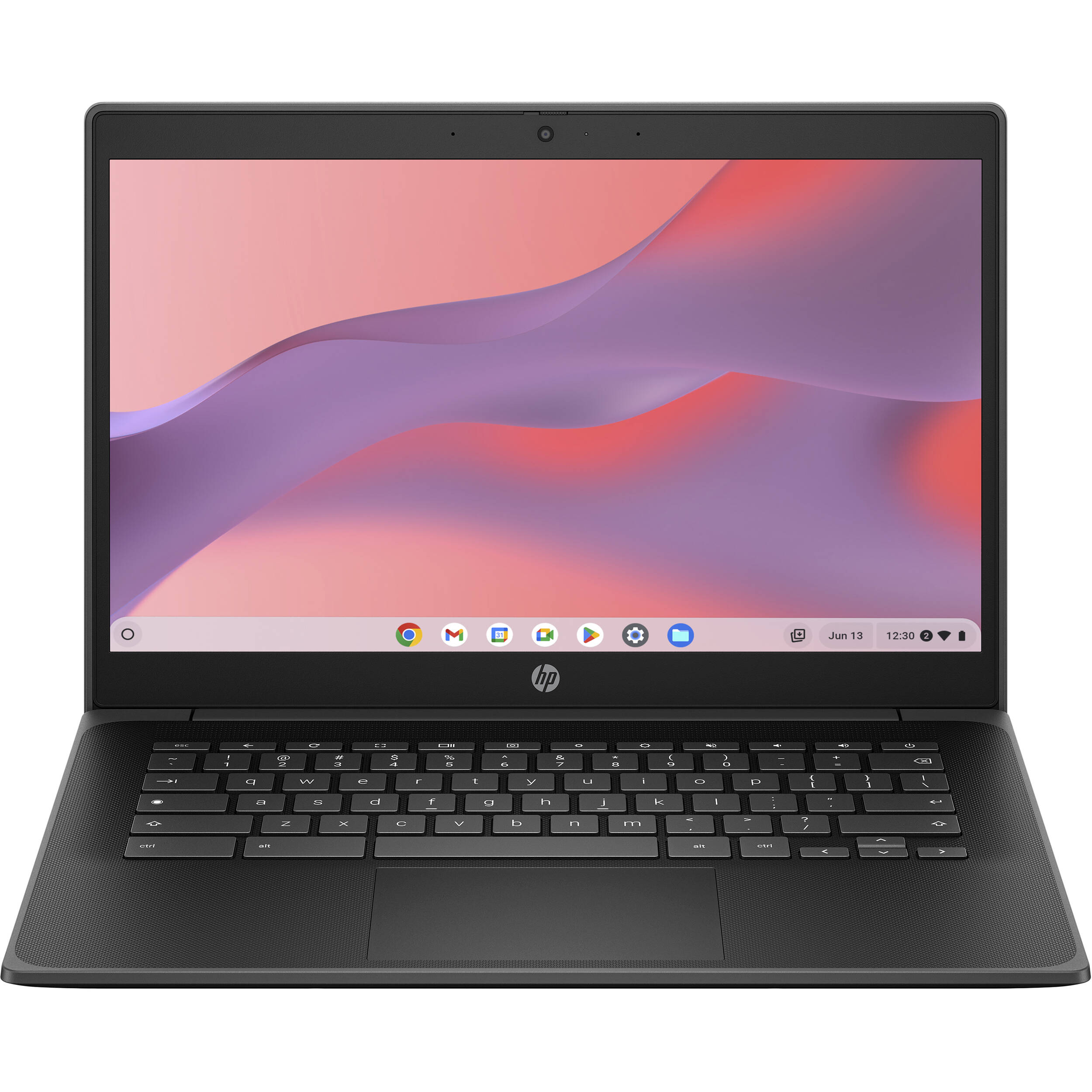 HP SmartBuy Fortis G1i 14 inch Chromebook with 14-inch HD touchscreen and Jet Black chassis — view 2