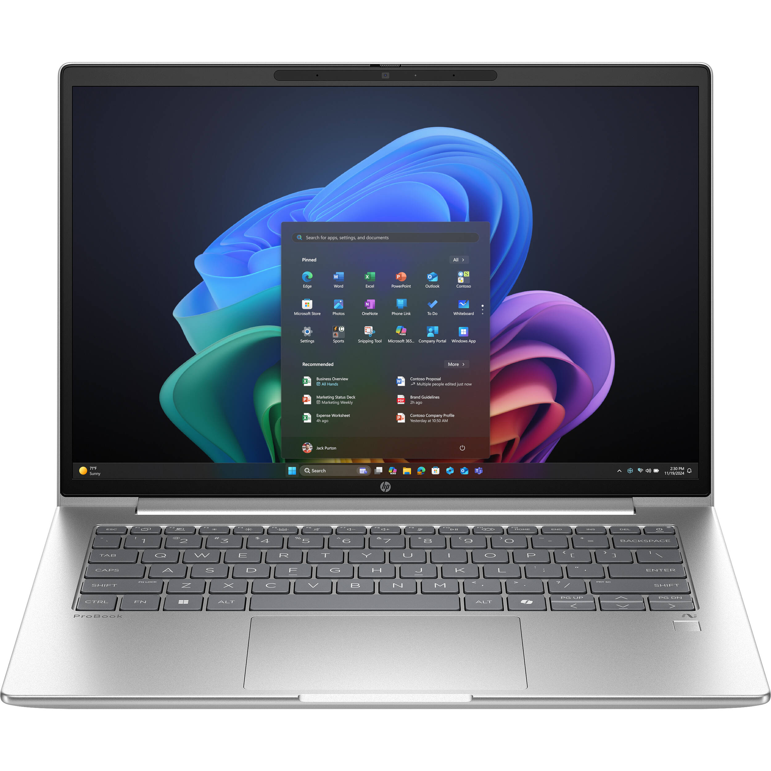 HP ProBook 4 G1q 14-inch business laptop with WUXGA display — view 3
