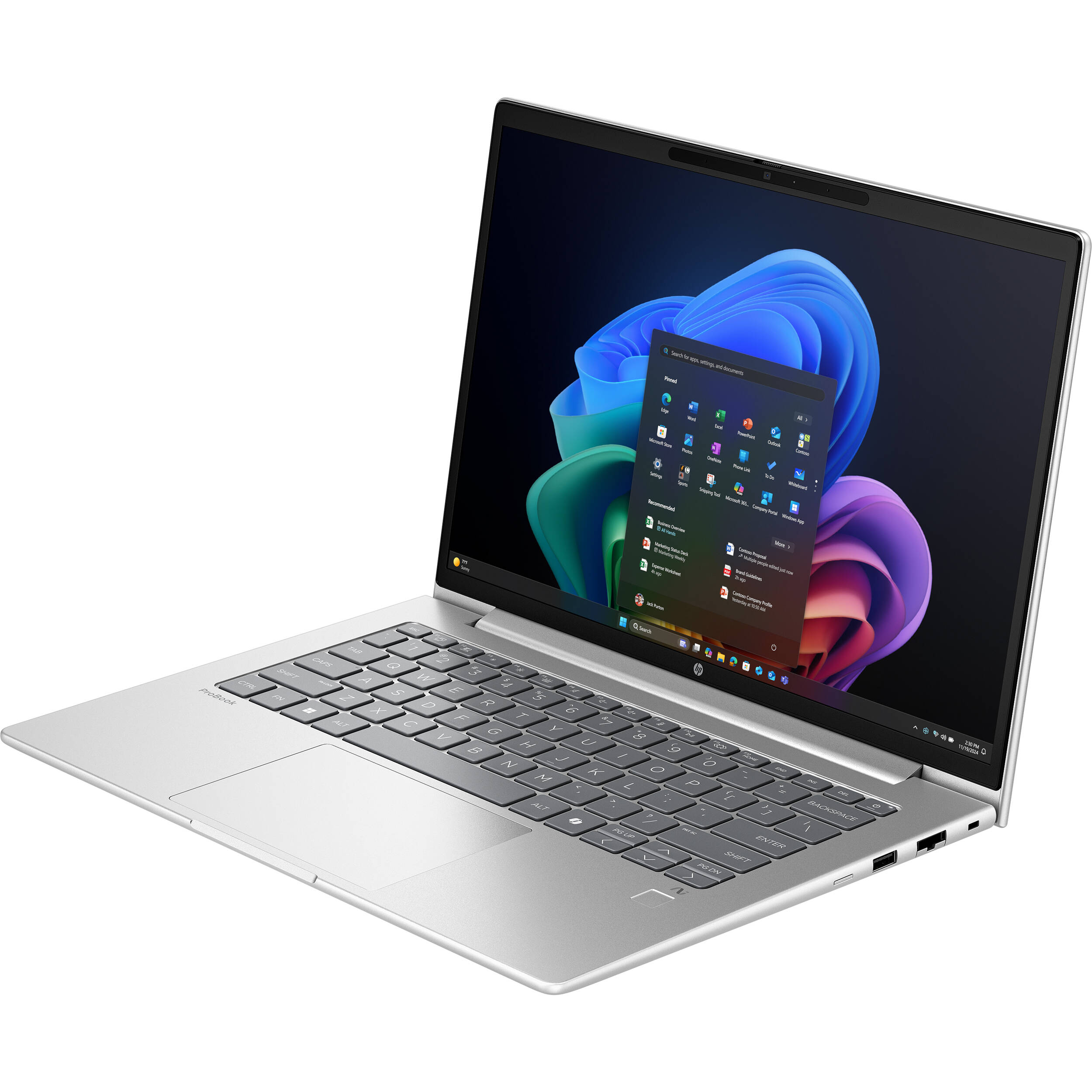 HP ProBook 4 G1q 14 business laptop with 14-inch WUXGA display, 32 GB memory, and 1 TB SSD — view 4
