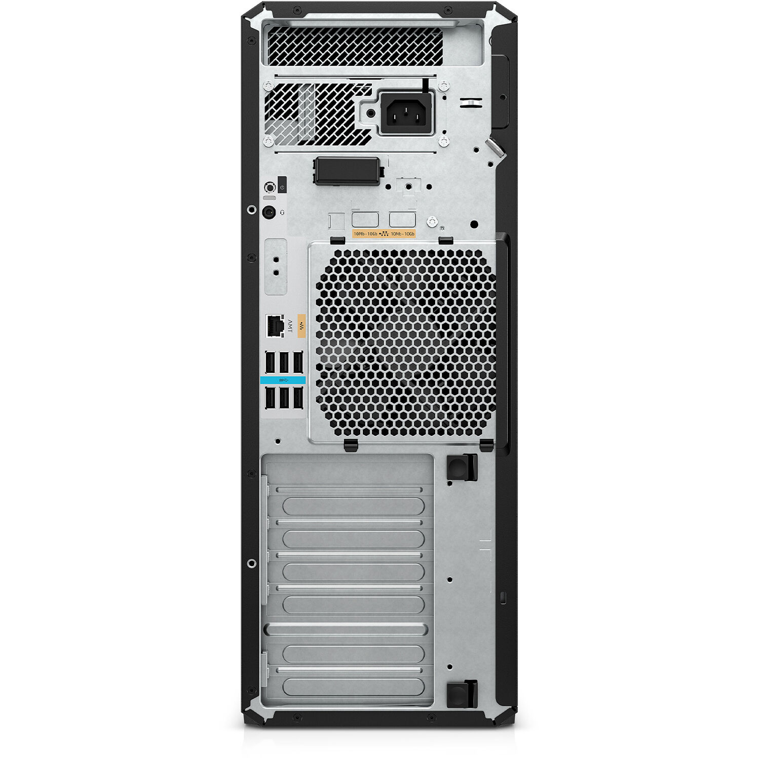 HP Z6 G5 tower workstation with Intel Xeon W5-3525, NVIDIA RTX 4000 Ada, 16 GB memory, and 512 GB SSD — view 3