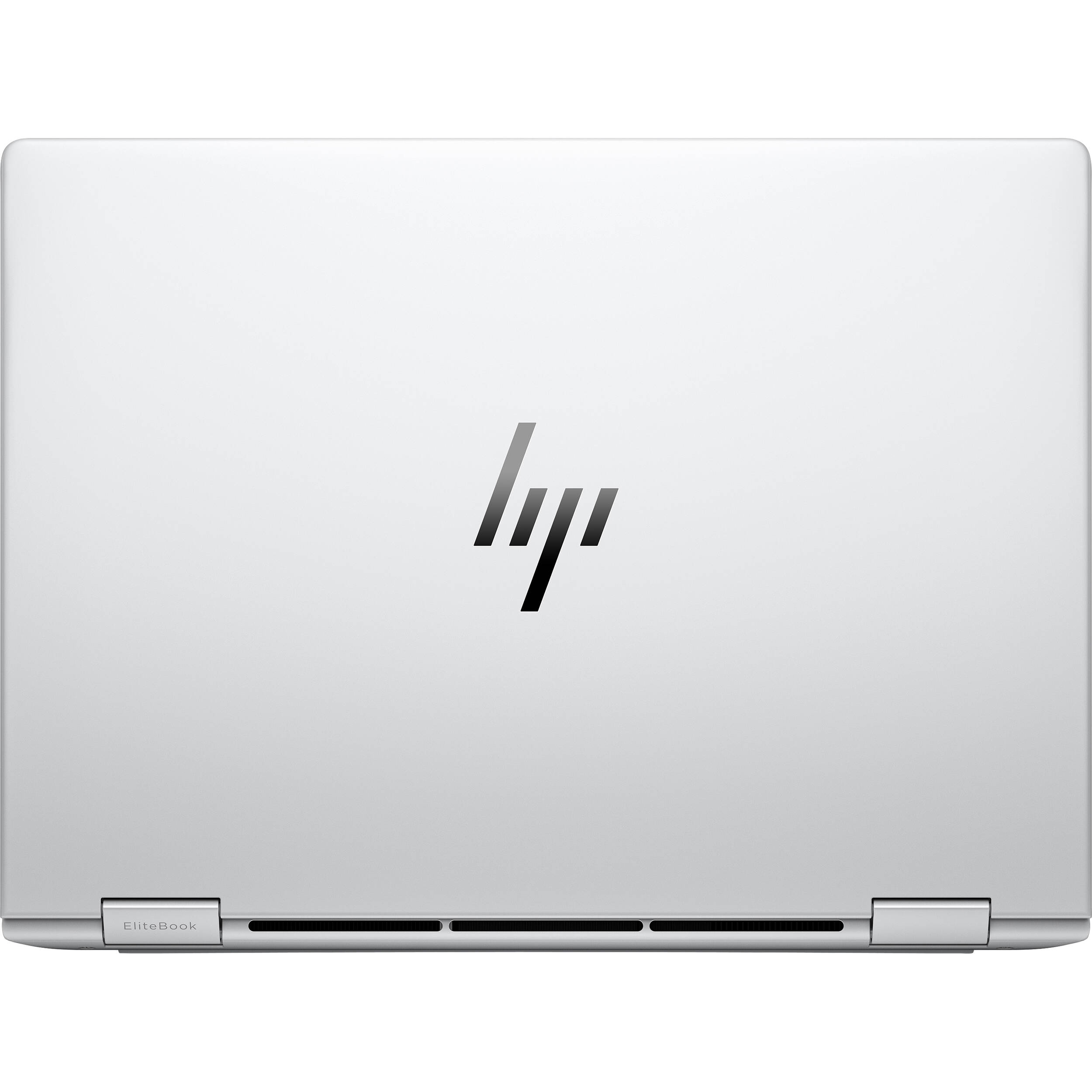 HP EliteBook 8 Flip G1i 13-inch 2-in-1 laptop with touchscreen, silver business chassis, and convertible hinge — view 2