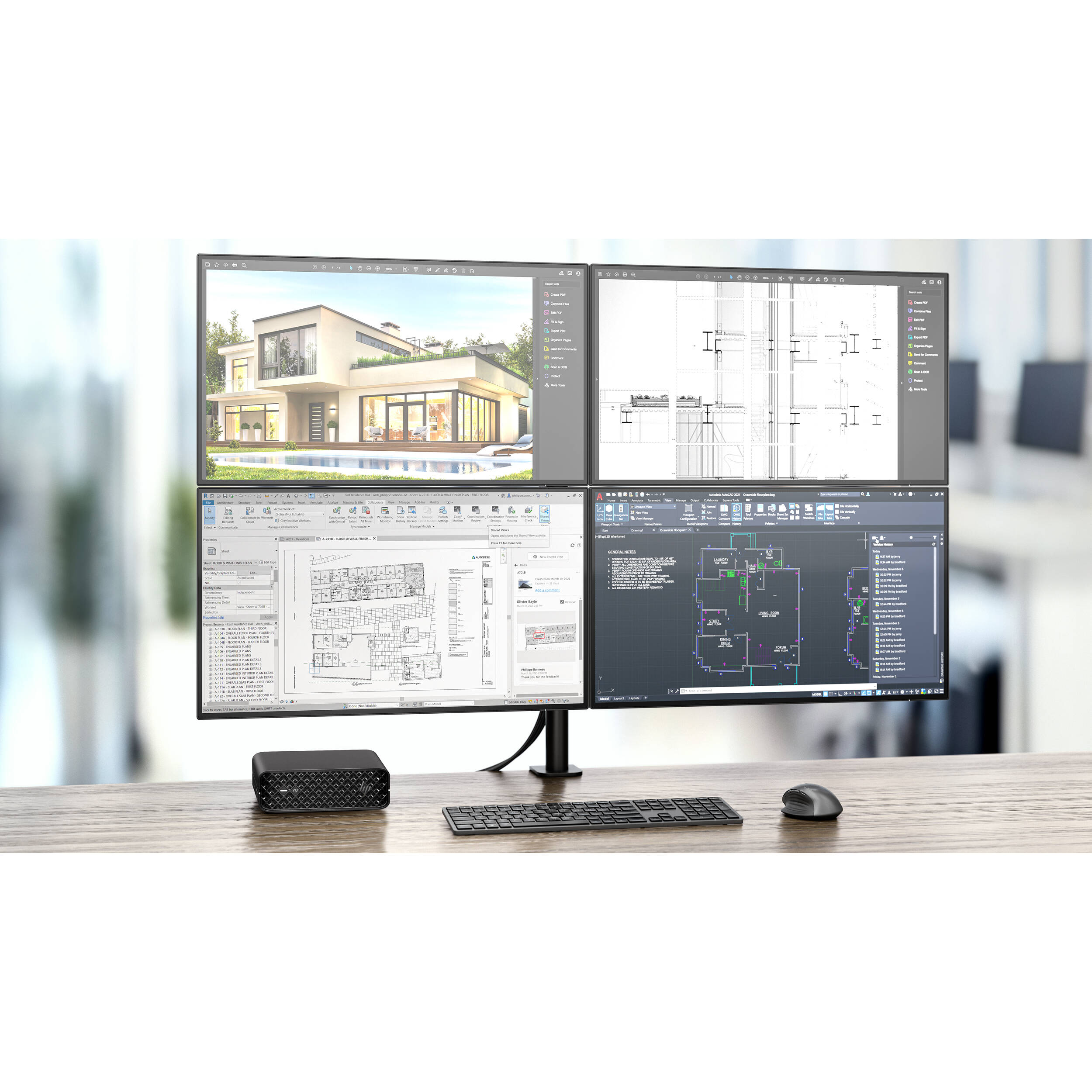 HP Z2 G1i Mini workstation with Intel Core Ultra 5 235, 32 GB memory, 1 TB SSD, and NVIDIA RTX A400 graphics — view 8