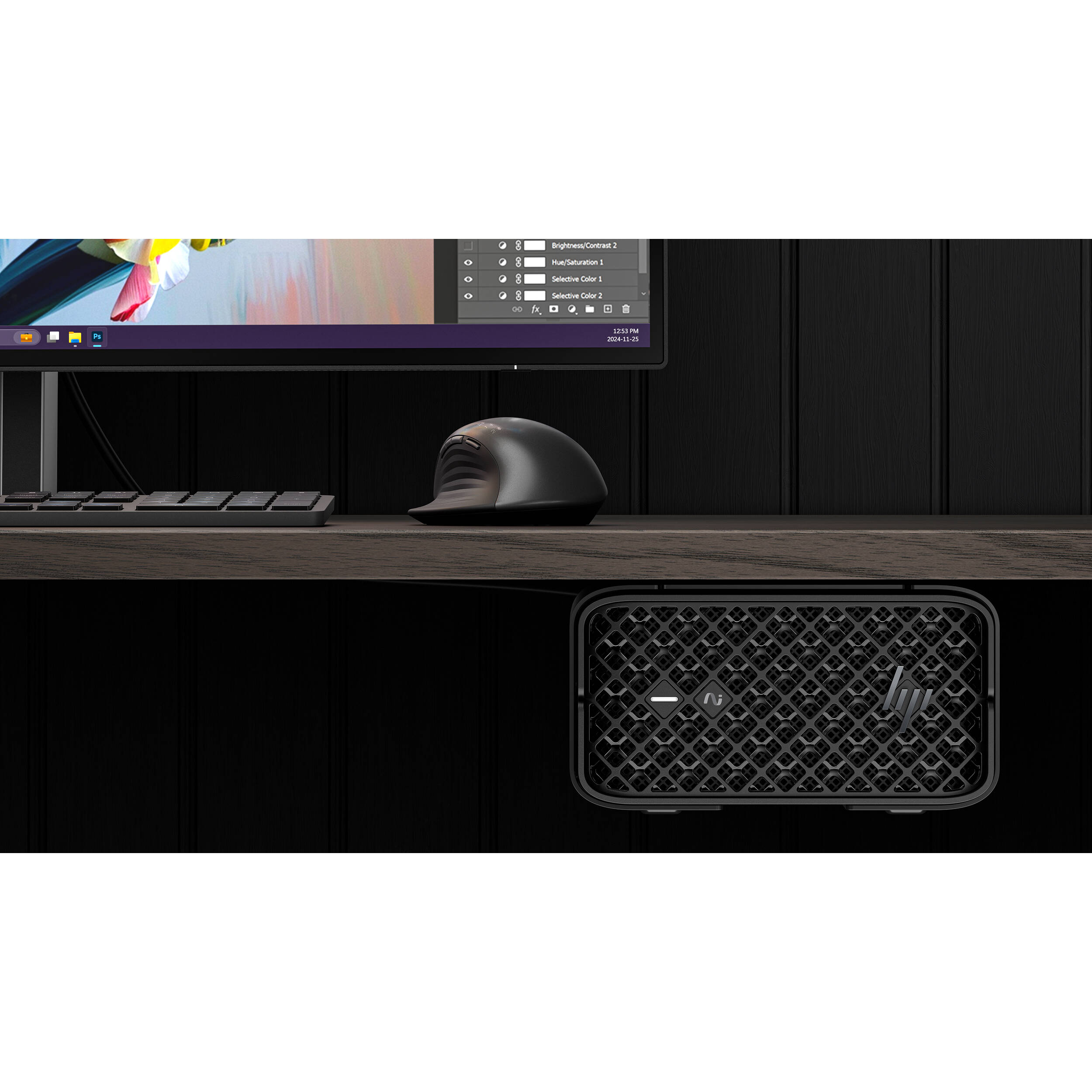 HP Z2 Mini G1a workstation with Ryzen AI Max+ Pro 395, 64GB memory, and 1TB SSD — view 13
