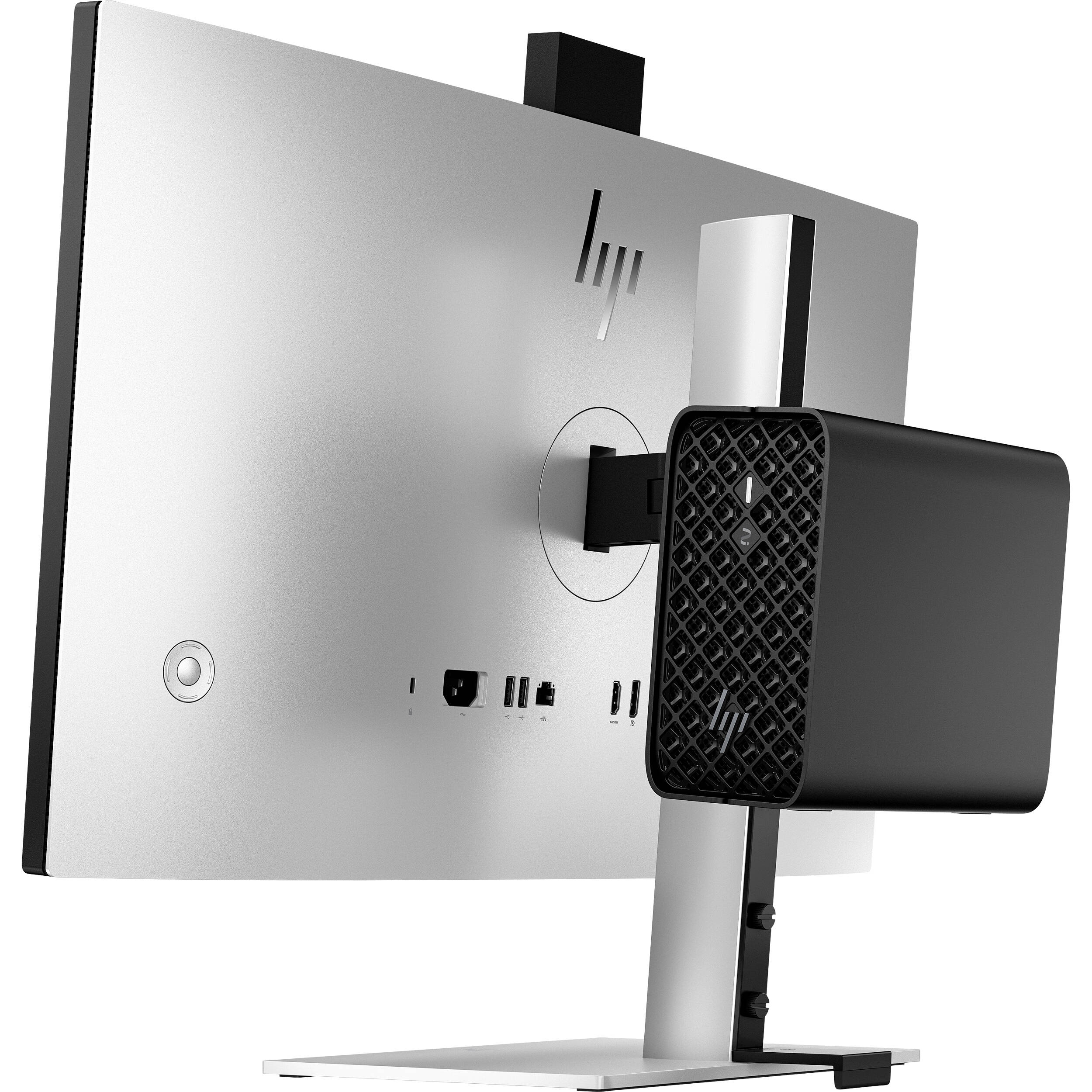 HP Z2 Mini G1a compact workstation desktop with AMD Ryzen AI Max Pro 390, 64 GB memory, and 1 TB SSD — view 14