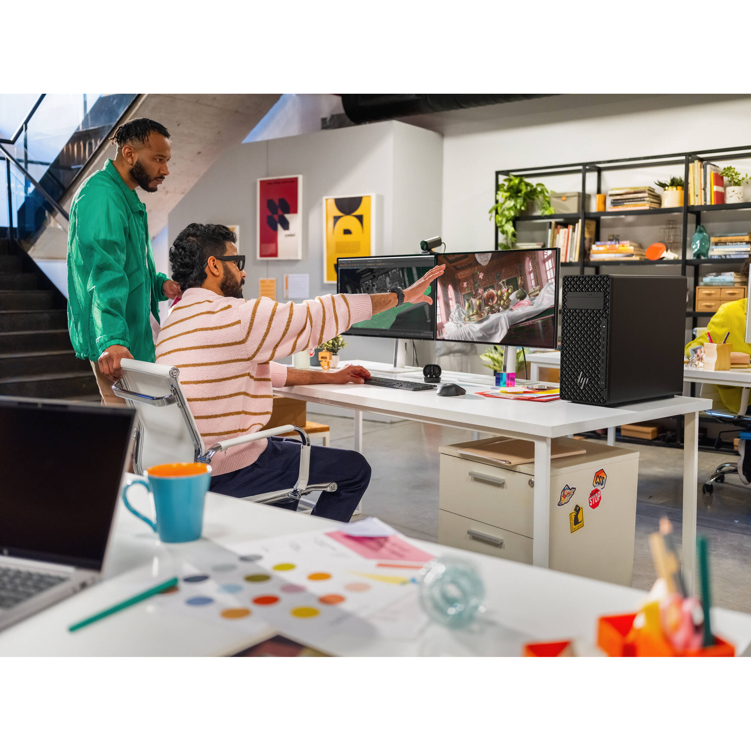 HP Z2 Tower G1i workstation with Intel Core Ultra 7 265, RTX 2000 Ada graphics, and 32 GB memory — view 6