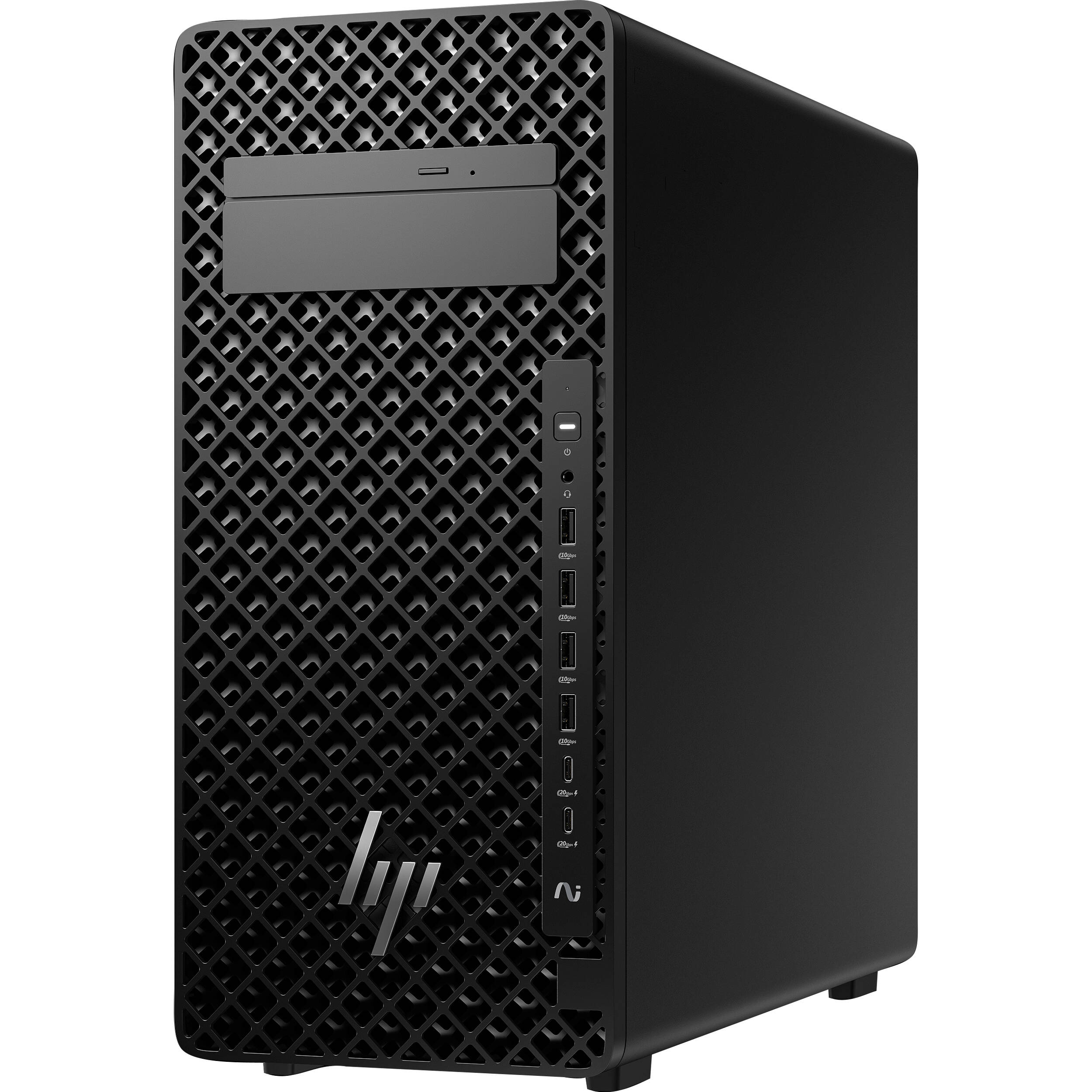 HP Z2 G1i tower workstation with Intel Core Ultra 7 265K, 32 GB memory, and 1 TB SSD — view 3