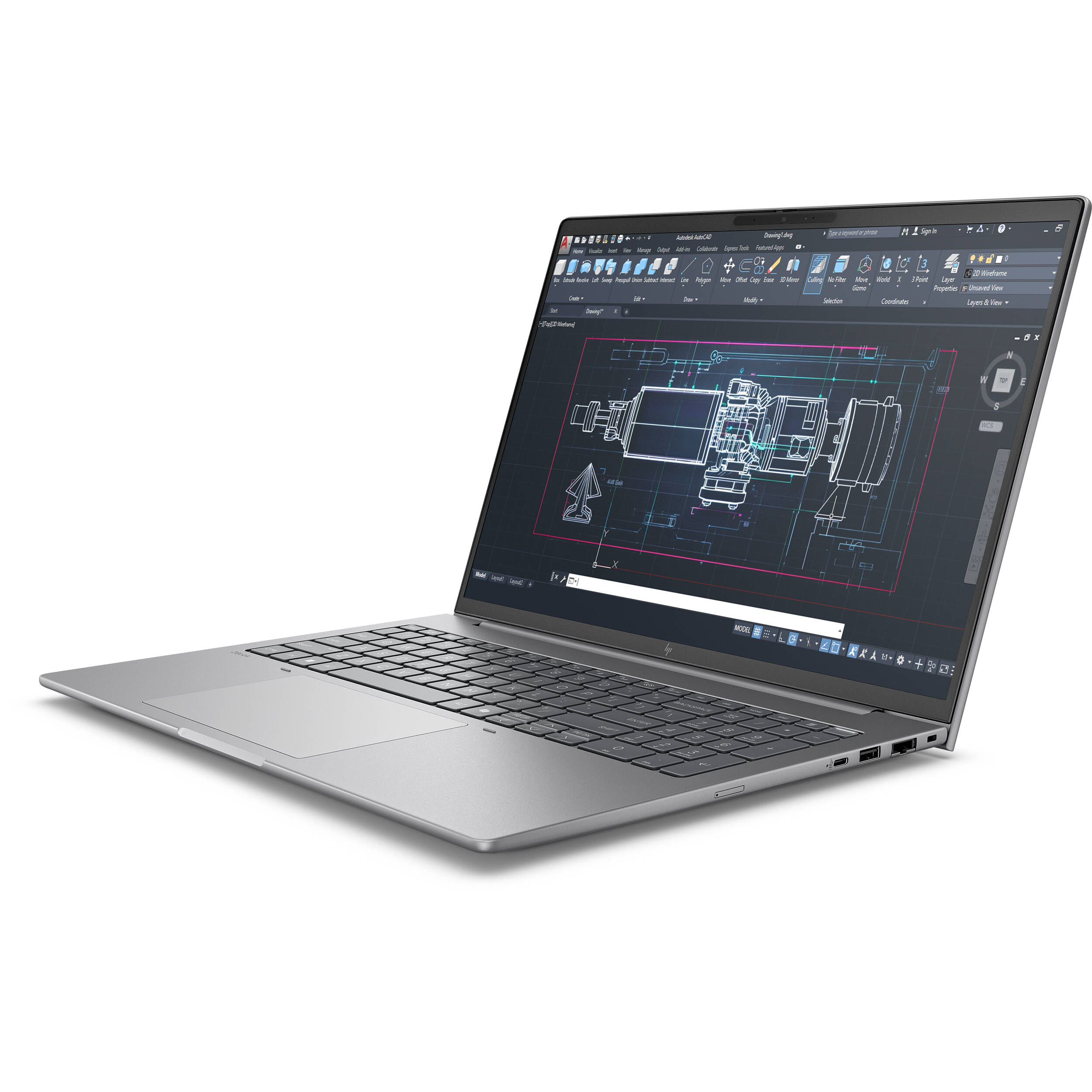 HP SmartBuy 16-inch business laptop with WUXGA anti-glare display, Intel U5-235H, 16 GB memory, and 512 GB SSD — view 3
