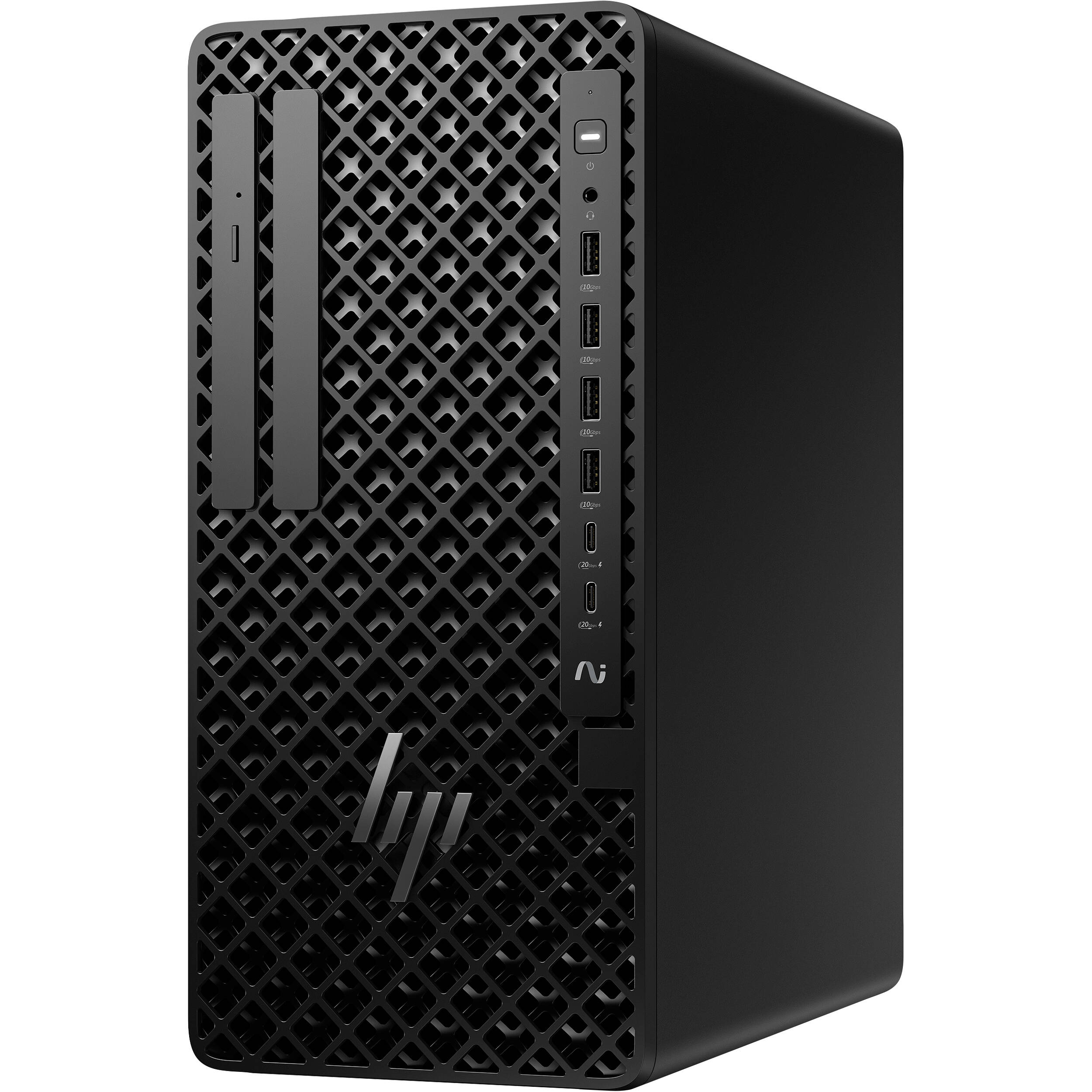 HP Z1 Tower G1i workstation tower with Intel Core Ultra 5, 32 GB memory, and 1 TB SSD — view 3