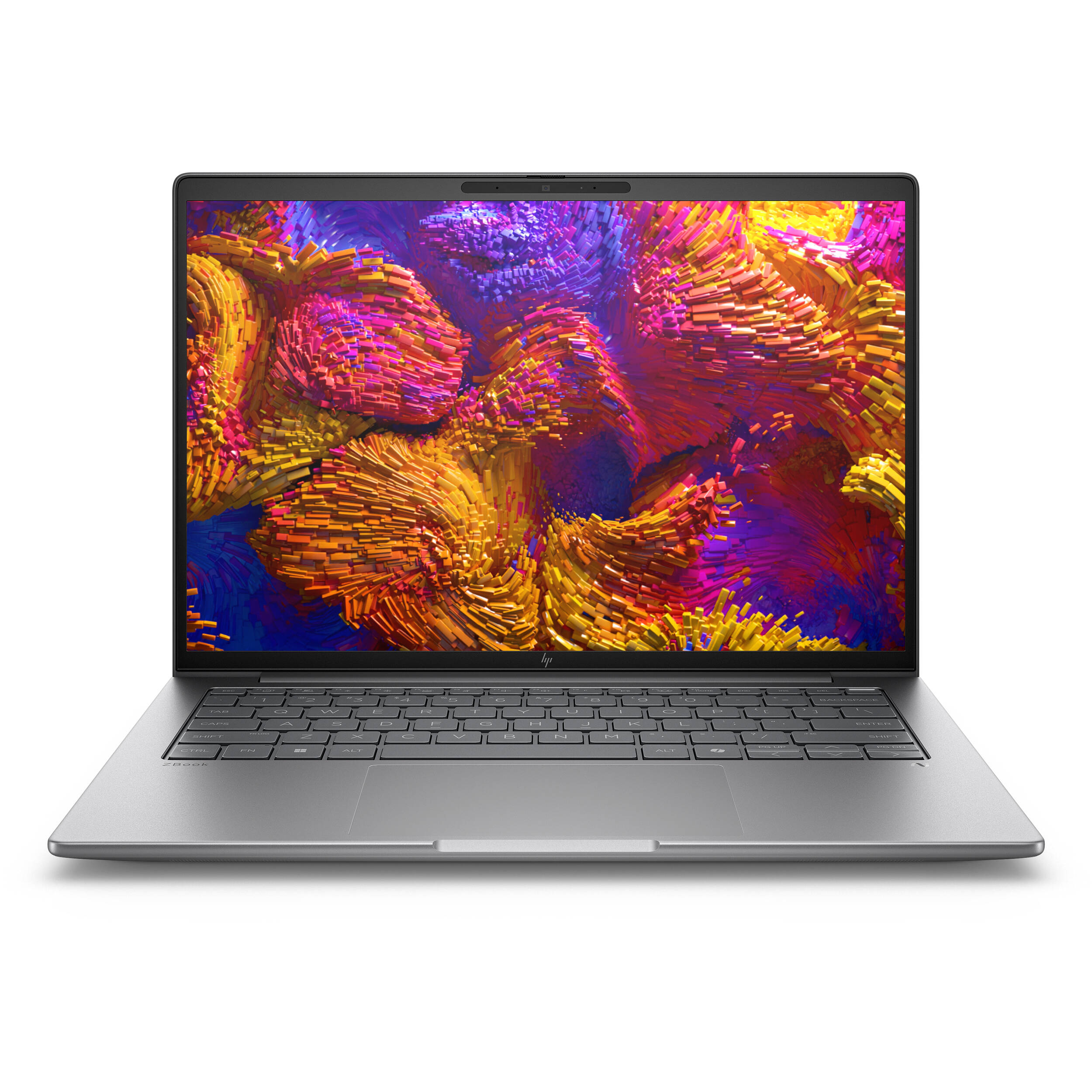 HP ZBook 8 G1ak 14-inch mobile workstation with Ryzen AI 7 Pro 350 and 2.5K touchscreen display — view 2