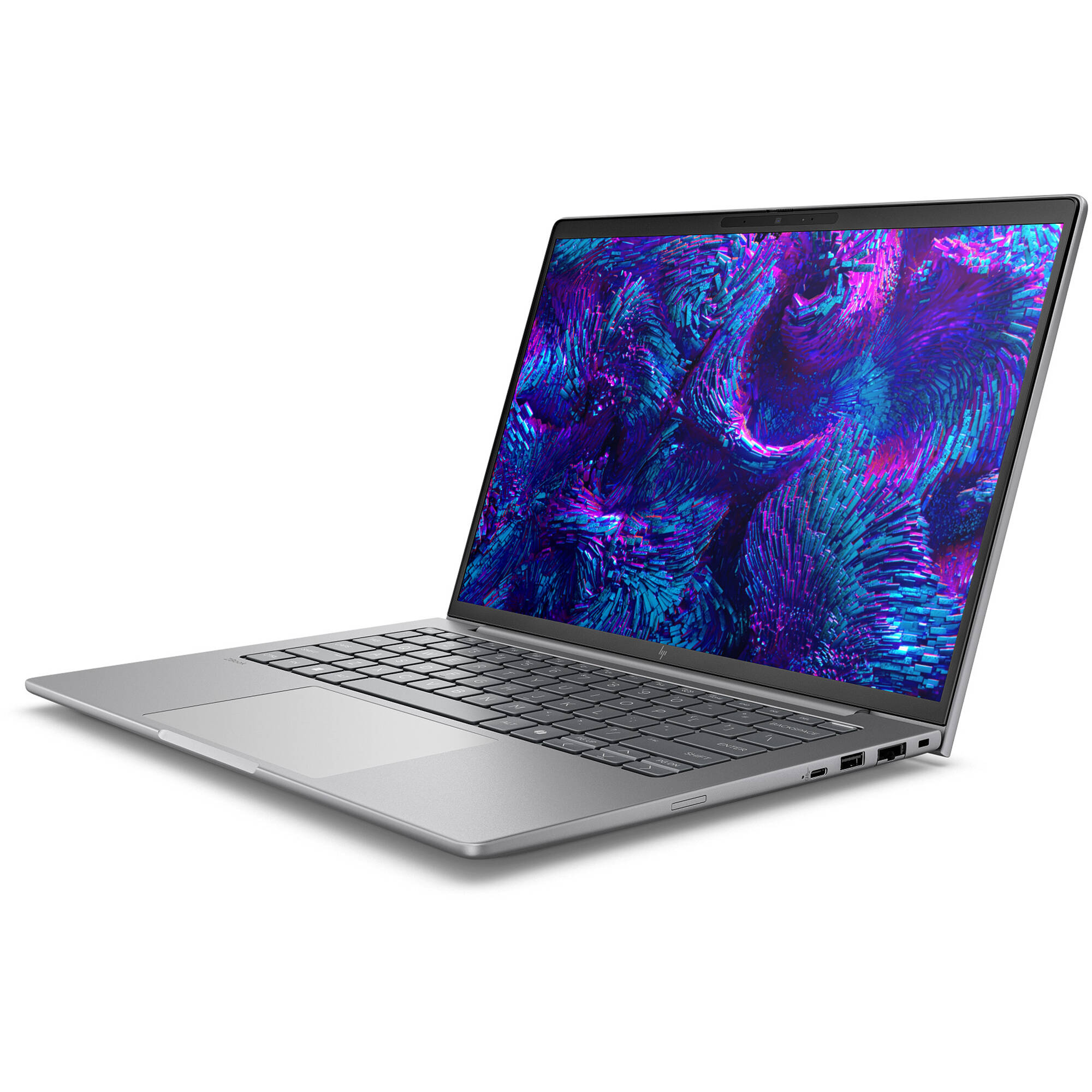 HP ZBook 8 G1i 14 mobile workstation with 14-inch WQXGA display, Core Ultra 7, and RTX graphics — view 3