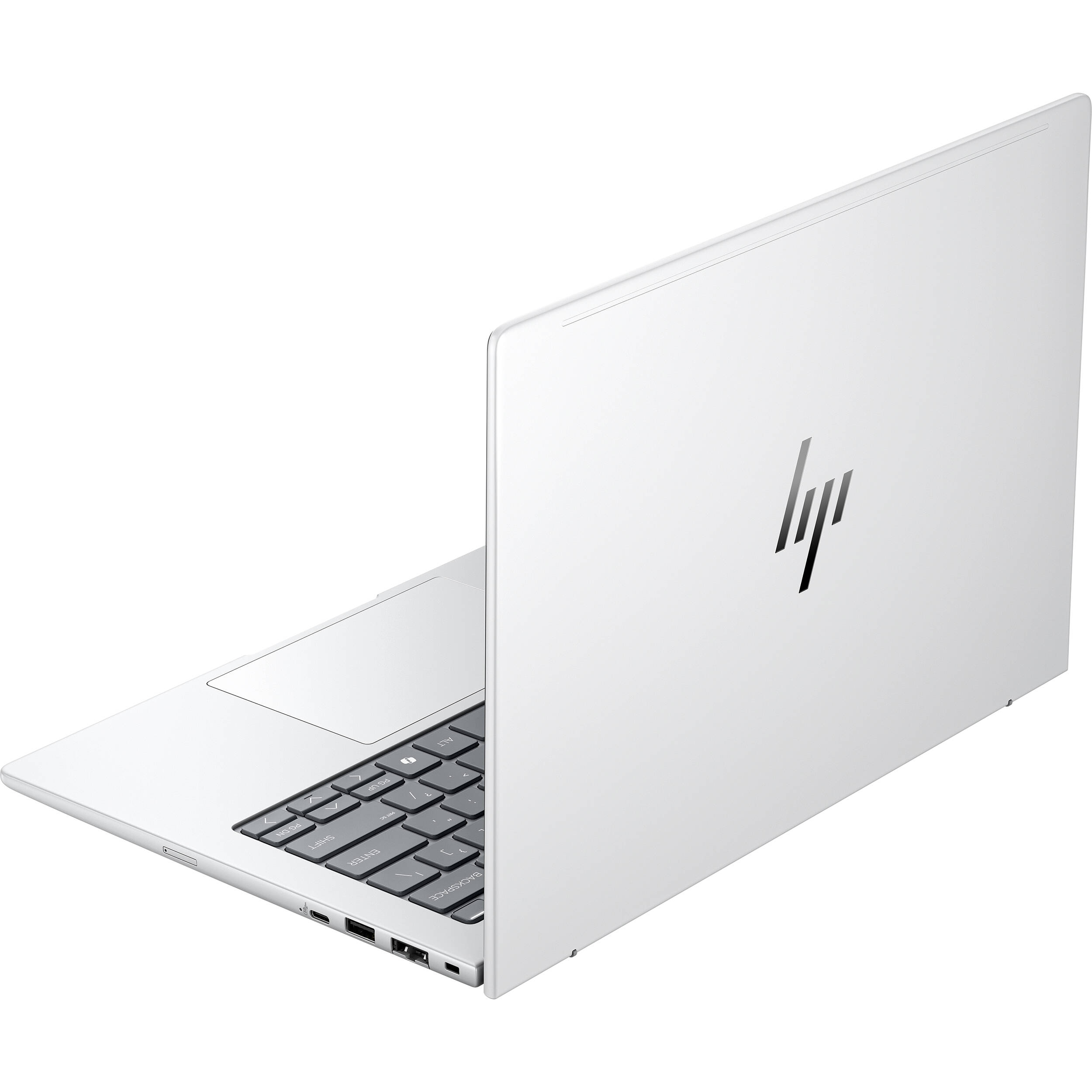 HP EliteBook 8 G1a 14 business laptop with WUXGA display, webcam, and fingerprint reader — view 7
