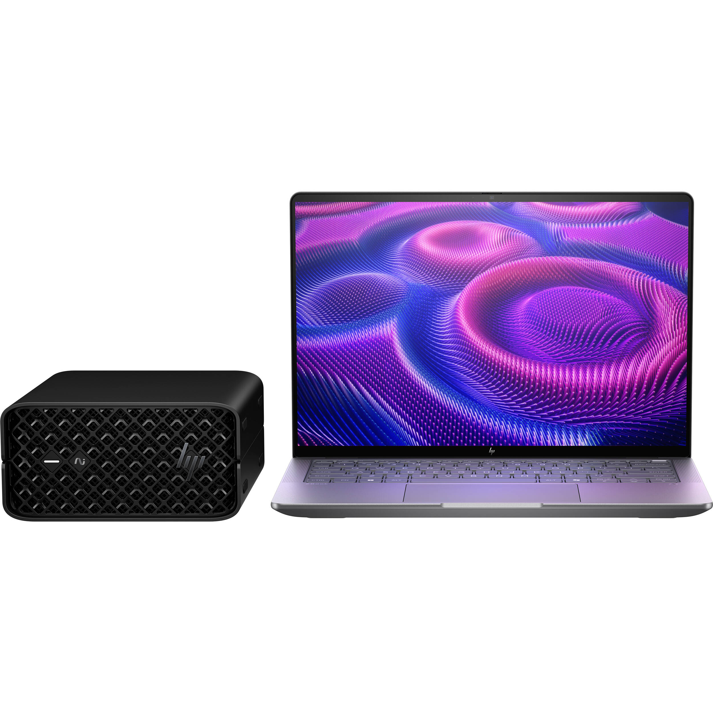 HP Z2 Mini G1a workstation desktop with Ryzen AI Max+ Pro 395, 128 GB memory, and 1 TB SSD — view 10