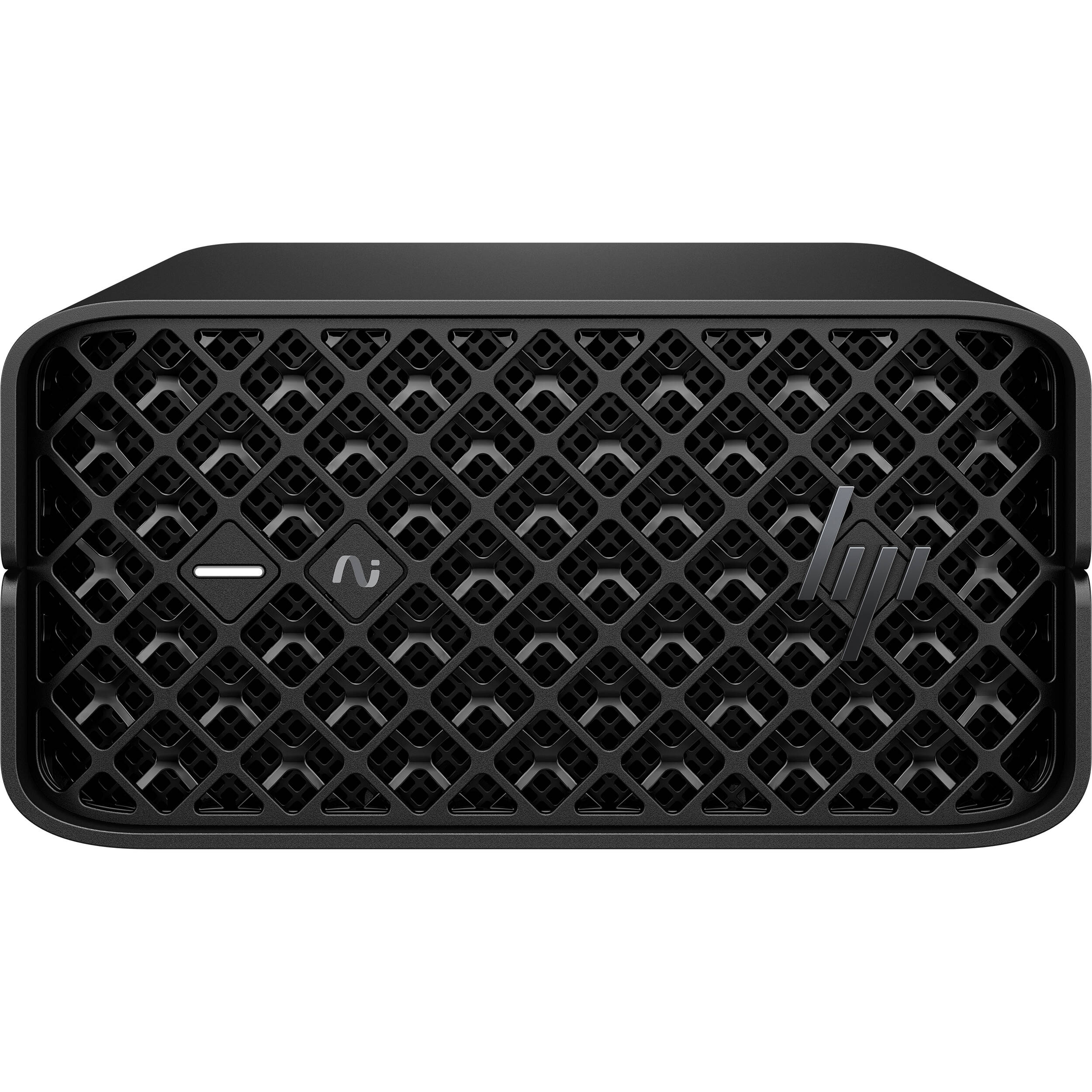 HP Z2 Mini G1a workstation desktop with Ryzen AI Max+ Pro 395, 128 GB memory, and 1 TB SSD — view 6