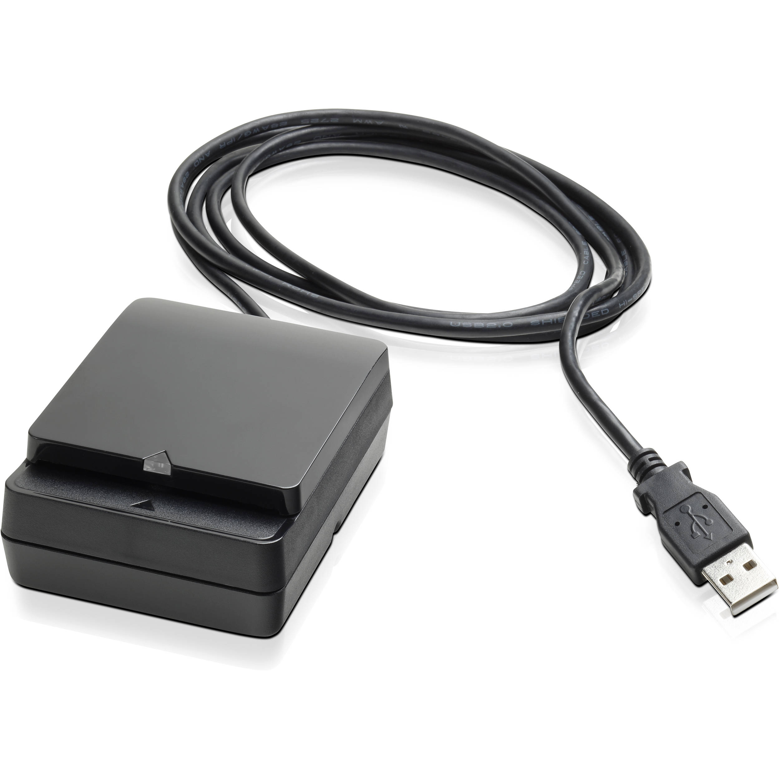 HP CC543B#201 USB smart card reader for CAC/PIV authentication and TAA-compliant enterprise access — view 3