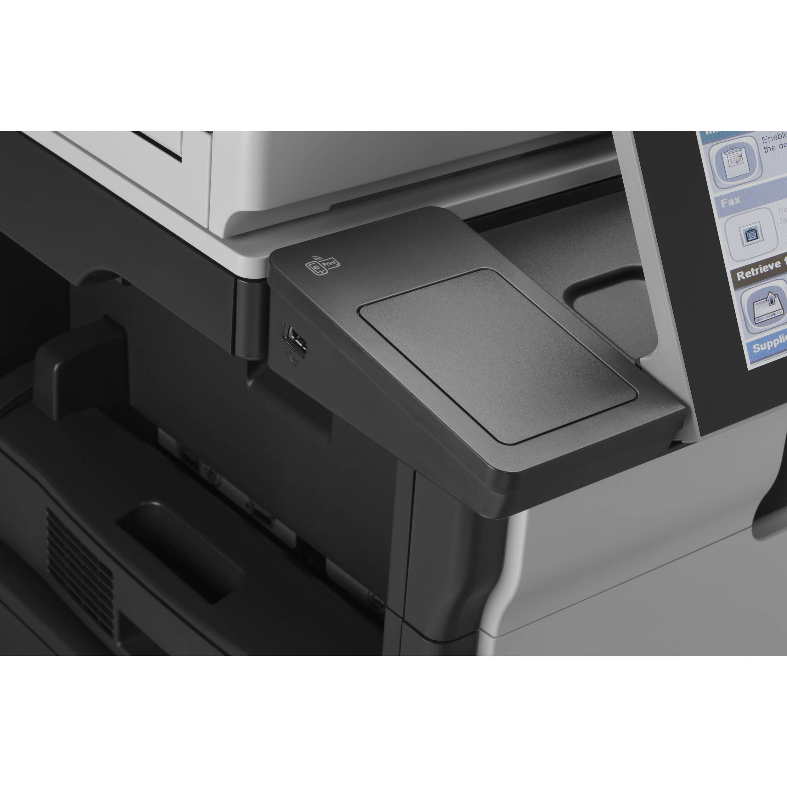 HP LaserJet Enterprise MFP M725z monochrome multifunction printer for enterprise office workflows — view 19