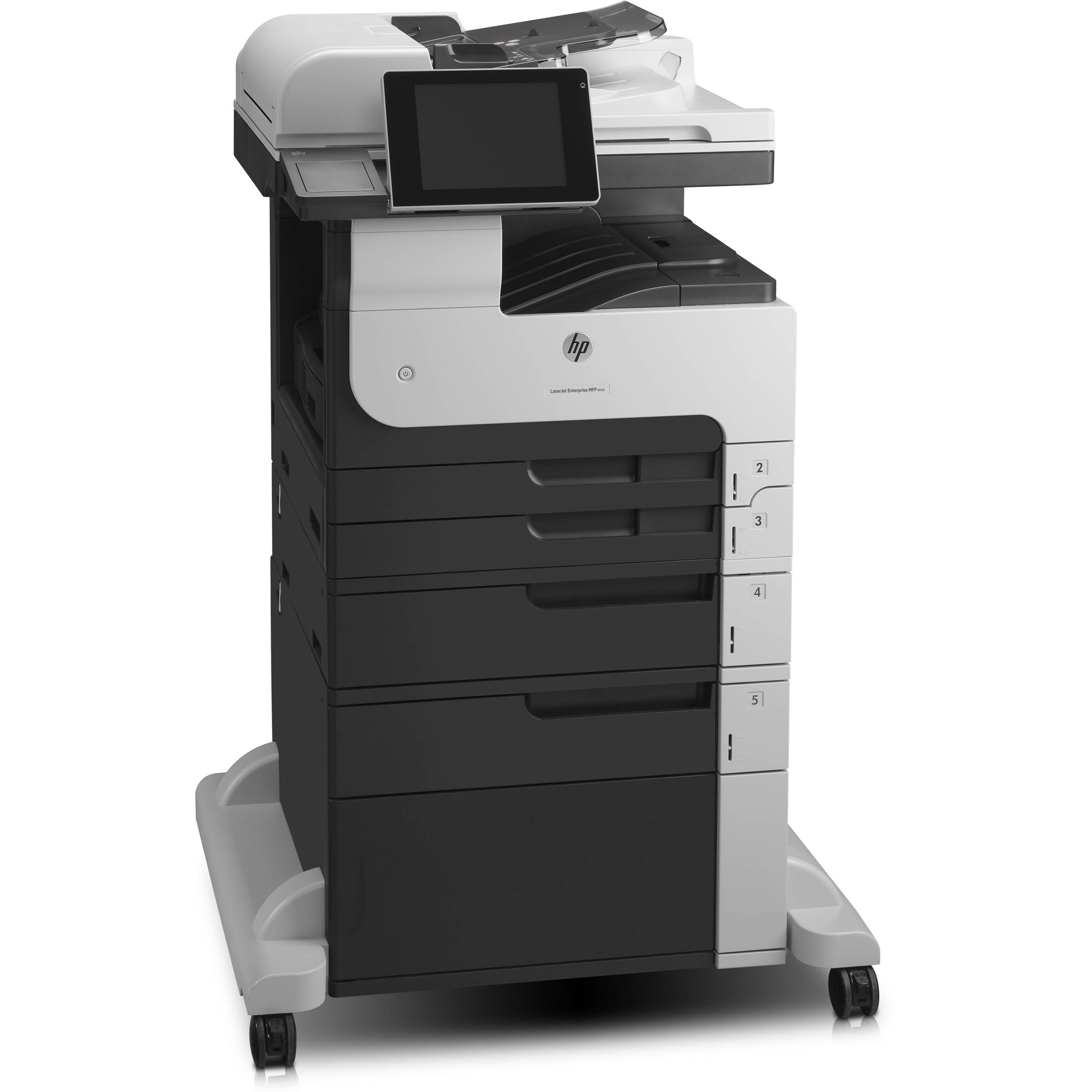 HP LaserJet Enterprise MFP M725z monochrome multifunction printer for enterprise office workflows — view 8