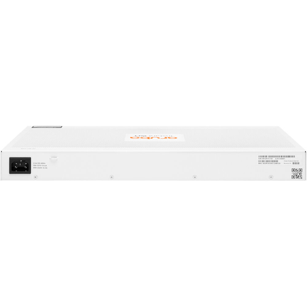 HPE Aruba Instant On 1830 24-port Gigabit smart-managed Layer 2 switch with 2 SFP uplinks — view 3