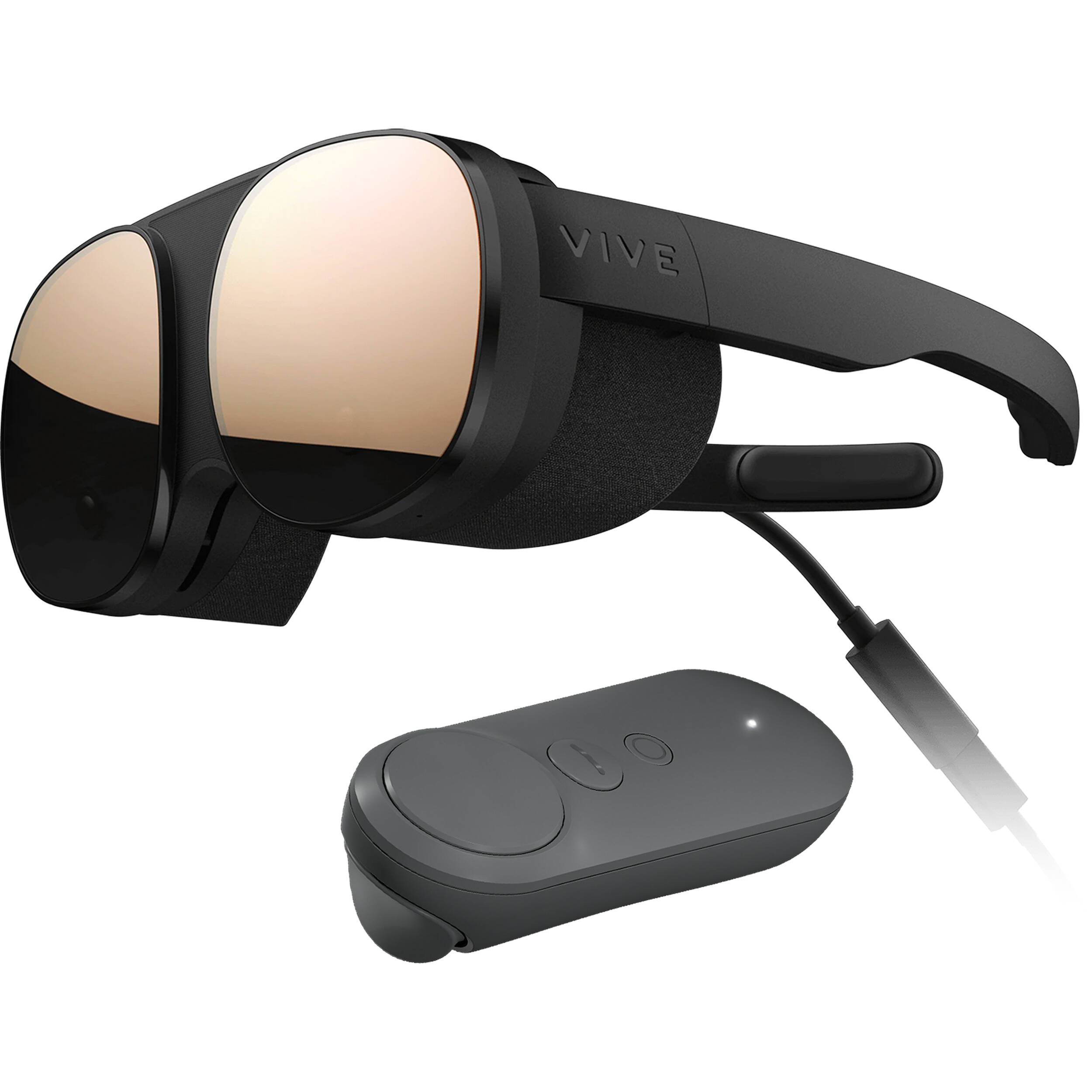 HTC VIVE Flow portable VR headset with controller for immersive experiences — view 2