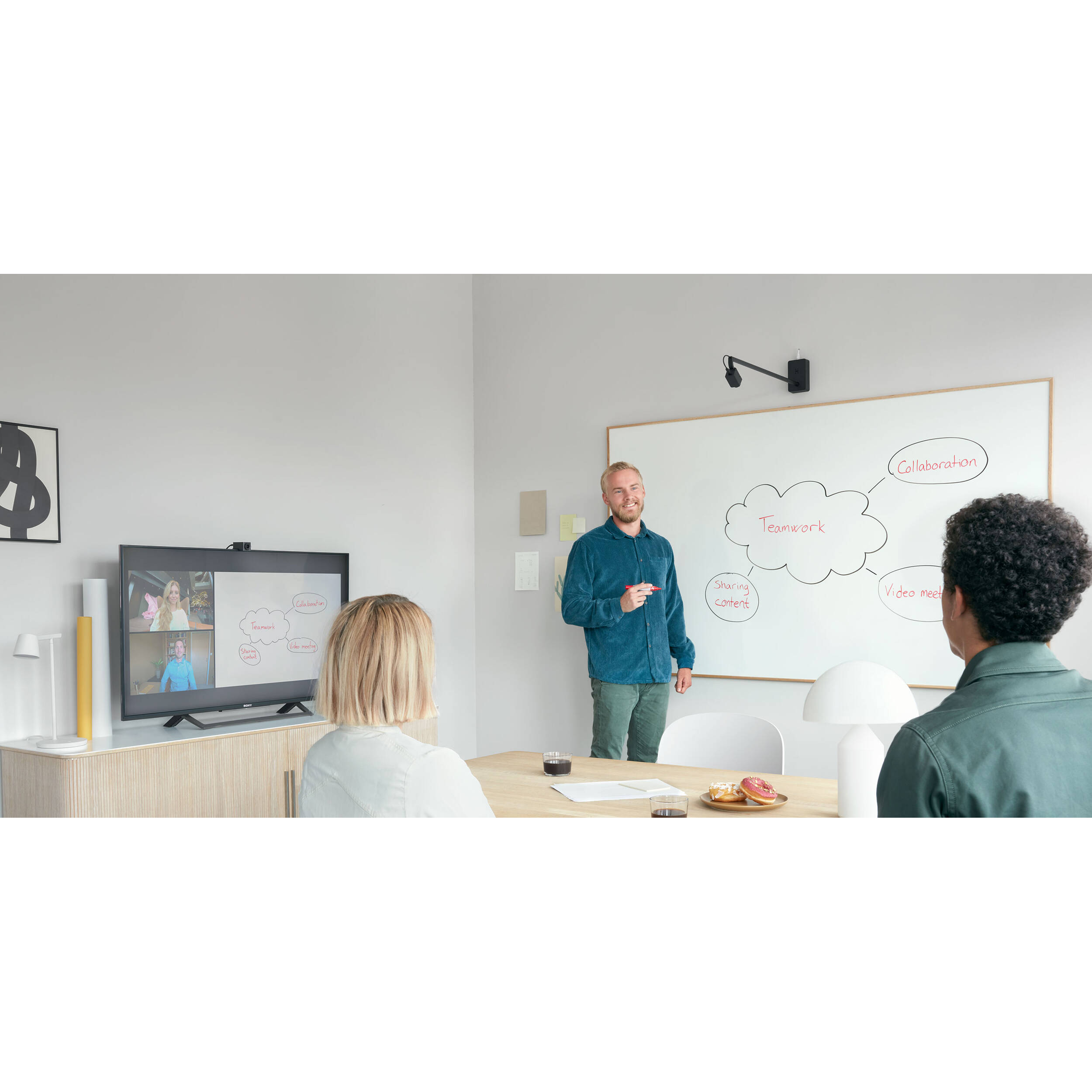 Huddly Canvas whiteboard content camera kit for capturing meeting room whiteboards — view 7