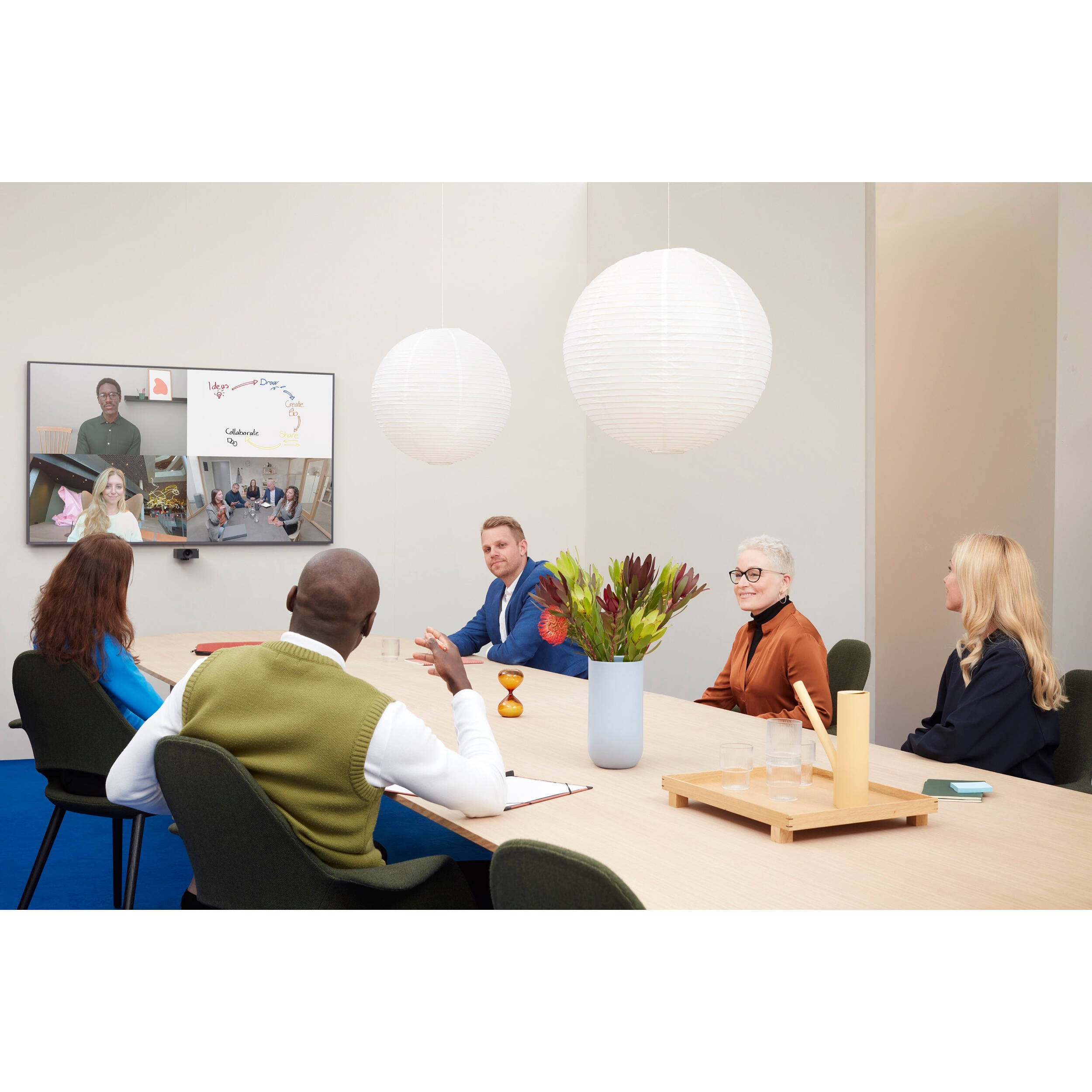 Huddly L1 large room camera with USB adapter for enterprise meeting spaces — view 4