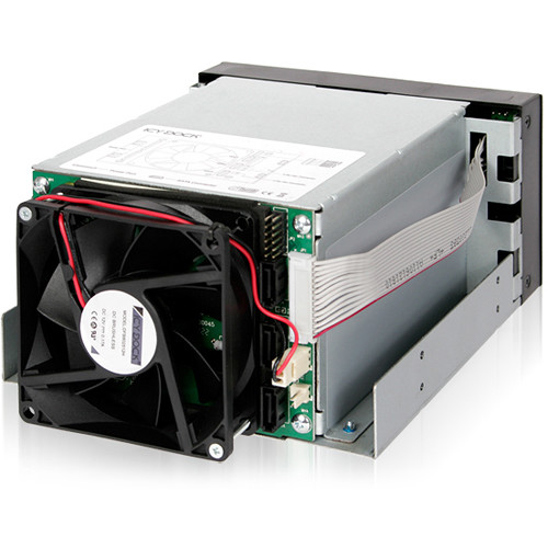 ICY DOCK FATCAGE MB153SP-B 3BAY EZ-TRAY 3.5 SATA HOT-SWAP BACKPLANE CAGE — view 8
