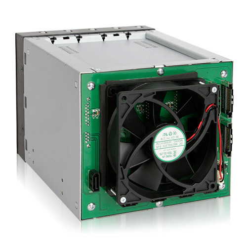ICY DOCK FATCAGE MB155SP-B 5BAY EZ-TRAY 3.5 SATA HOT-SWAP BACKPLANE CAGE — view 10