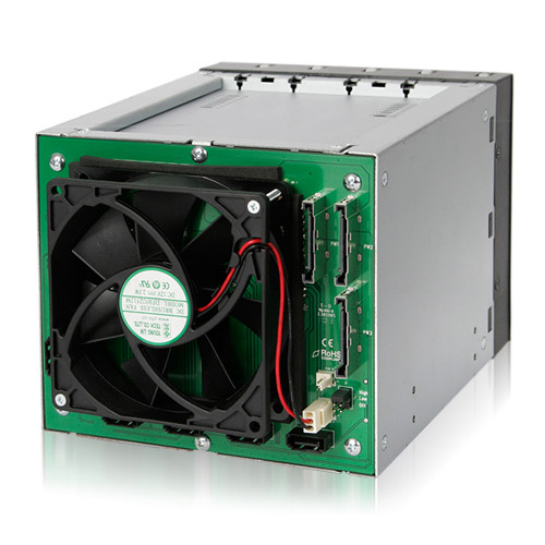 ICY DOCK FATCAGE MB155SP-B 5BAY EZ-TRAY 3.5 SATA HOT-SWAP BACKPLANE CAGE — view 9