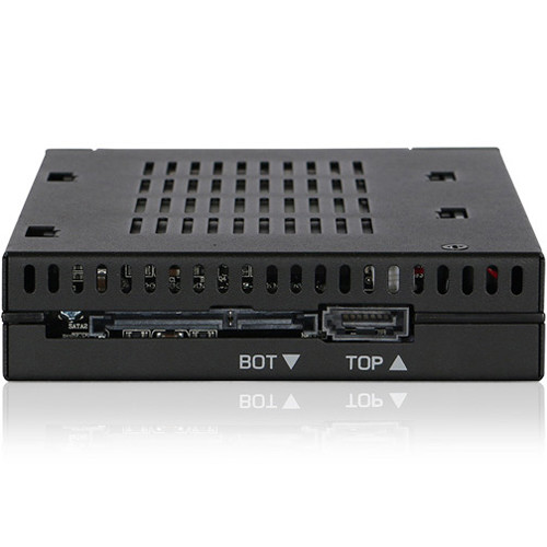 ICY DOCK FLEXIDOCK MB522SP-B dual 2.5-inch trayless hot-swap mobile rack for 5.25-inch bay — view 10