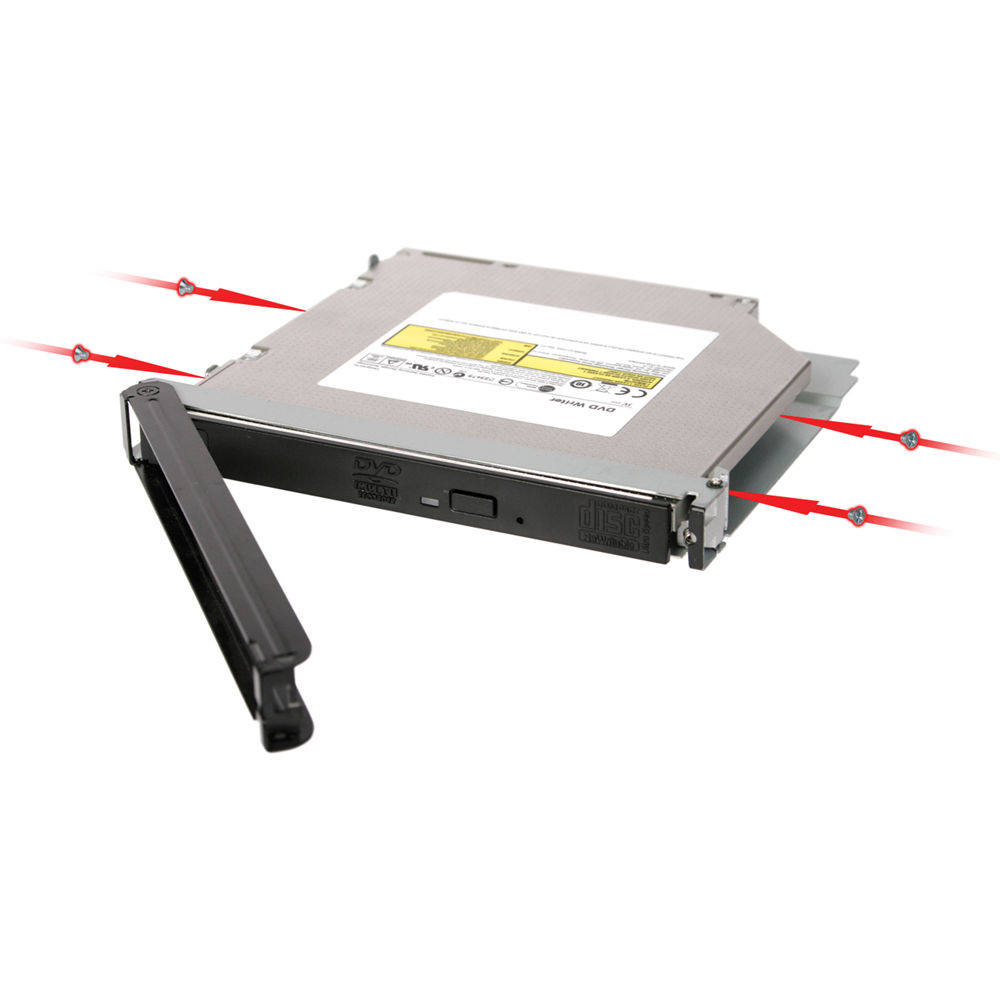 ICY DOCK TOUGHARMOR MB994IPO-3SB metal dual 2.5-inch odd-bay drive enclosure — view 7