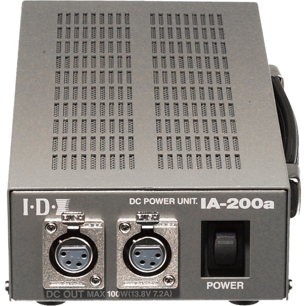 Idx 12vdc, 100w Power Supply with Two 4-Pin Xlr Output Connections. May be Used