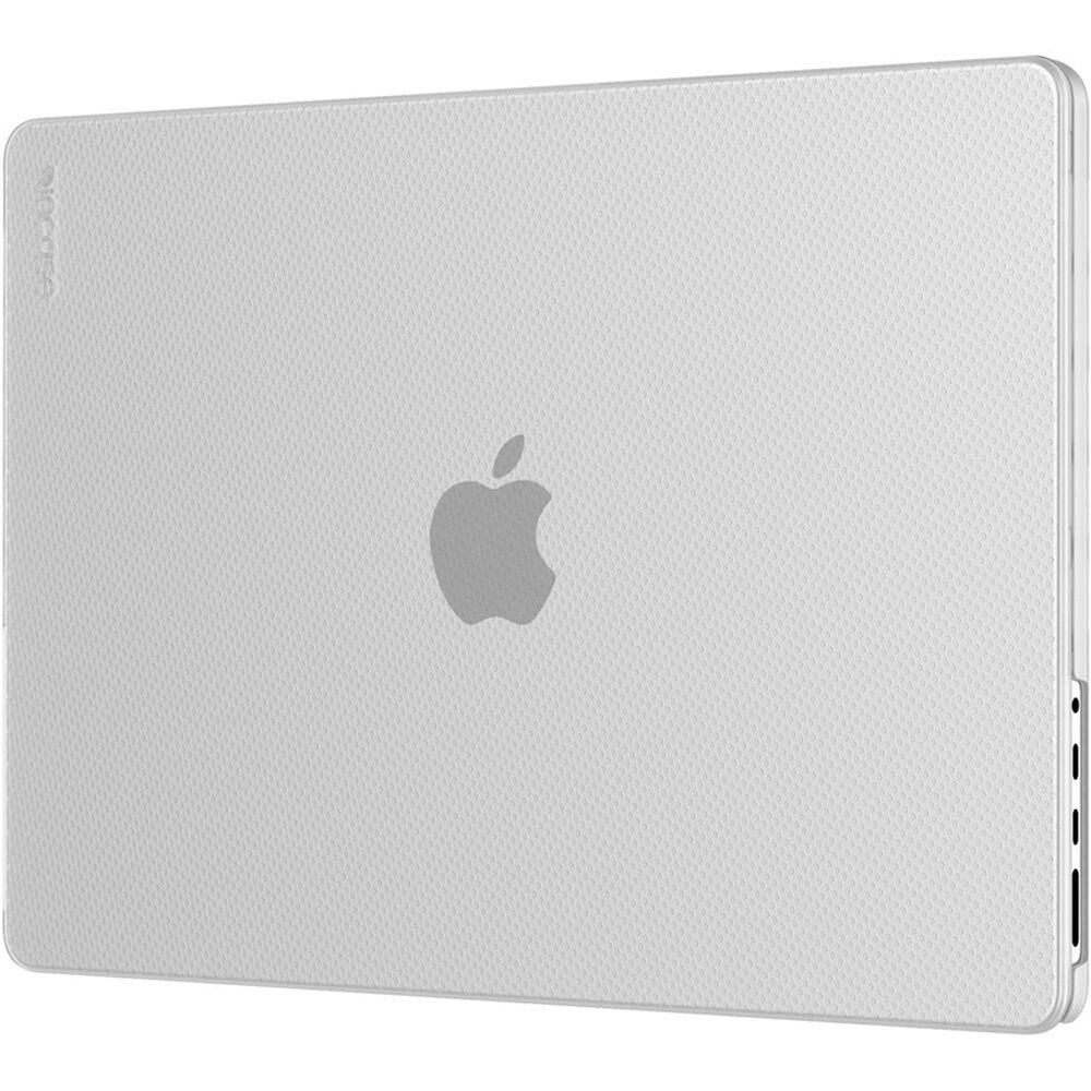 Clear Incase hardshell case for MacBook Pro 14-inch 2021 with dotted pattern — view 3