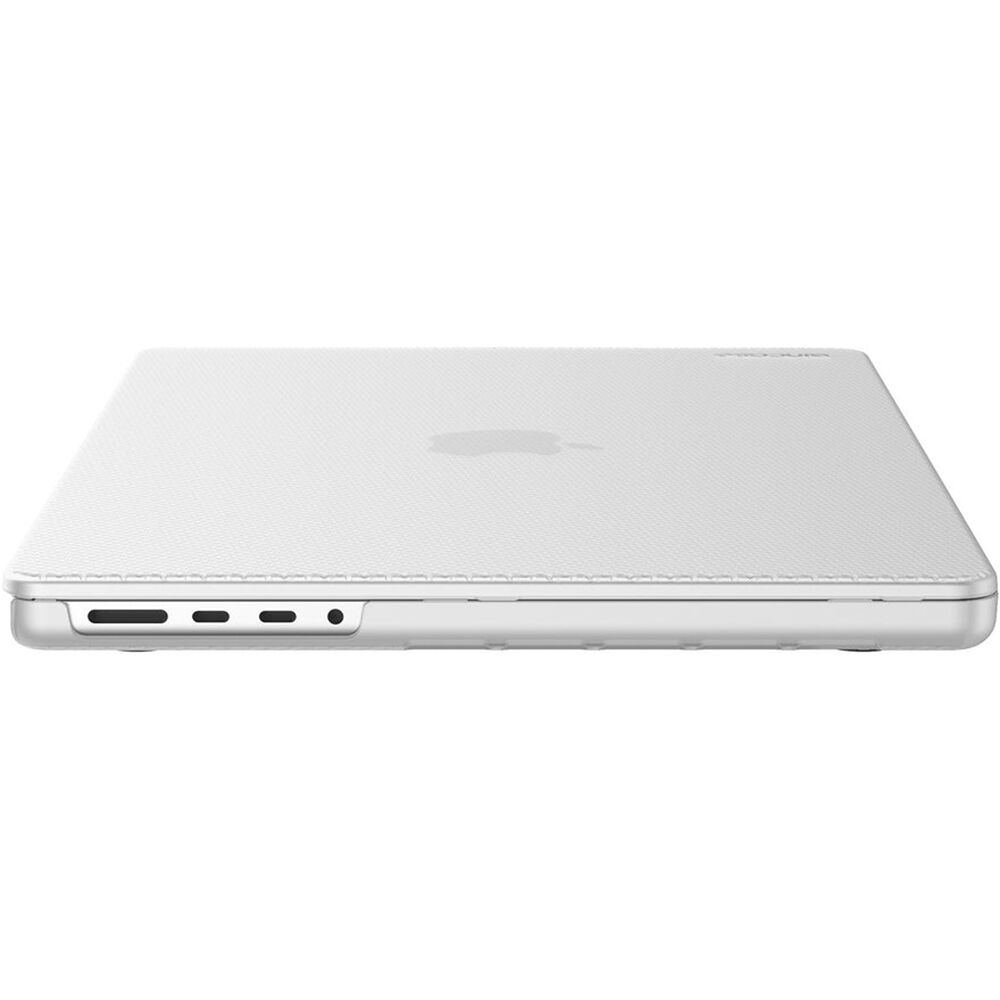 Clear Incase hardshell case for MacBook Pro 14-inch 2021 with dotted pattern — view 6