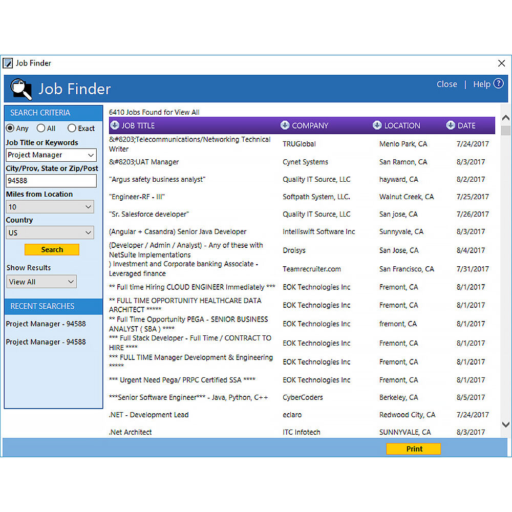 ResumeMaker Pro Deluxe 20 ESD resume creation software for professional job applications — view 13