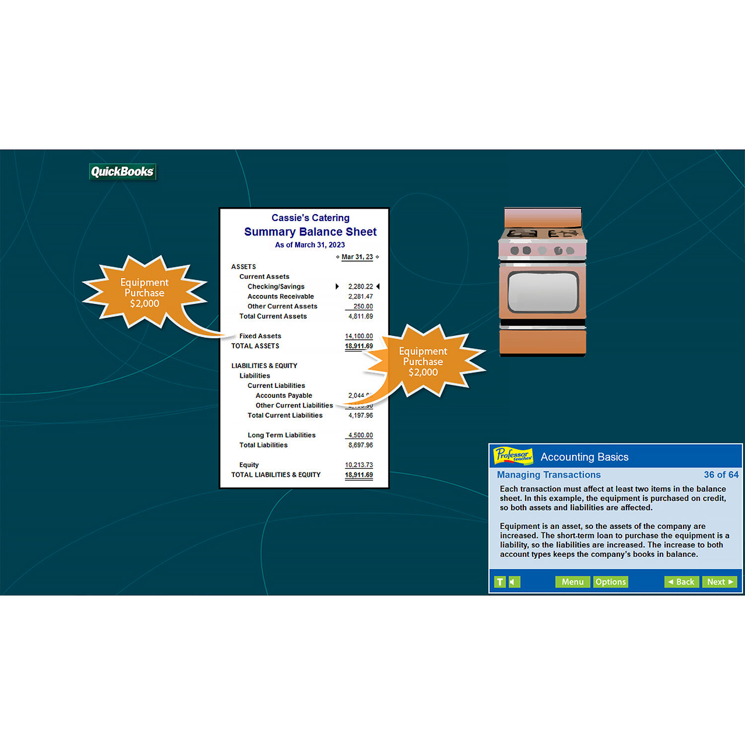 PROFESSOR TEACHES QUICKBOOKS 2023 - TUTORIAL SET - WINDOWS - ESD — view 4